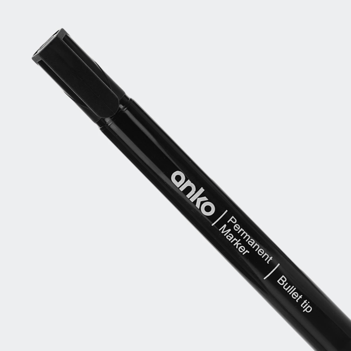 3 4 Pack Permanent Markers - Black, 3 of 4