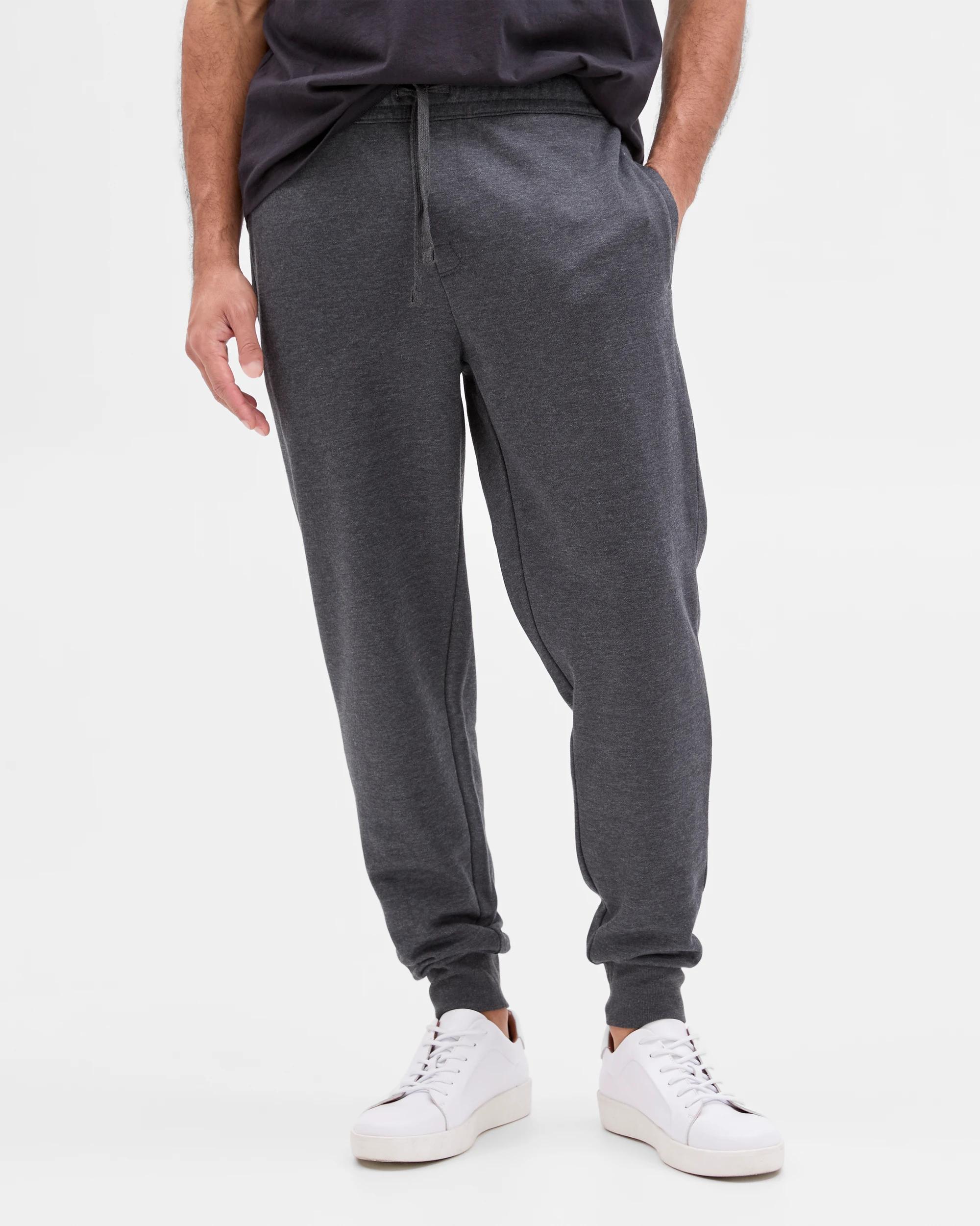 2 Target Man Australian Cotton Blend Cuffed Trackpants CHAR MARLE, 2 of 5