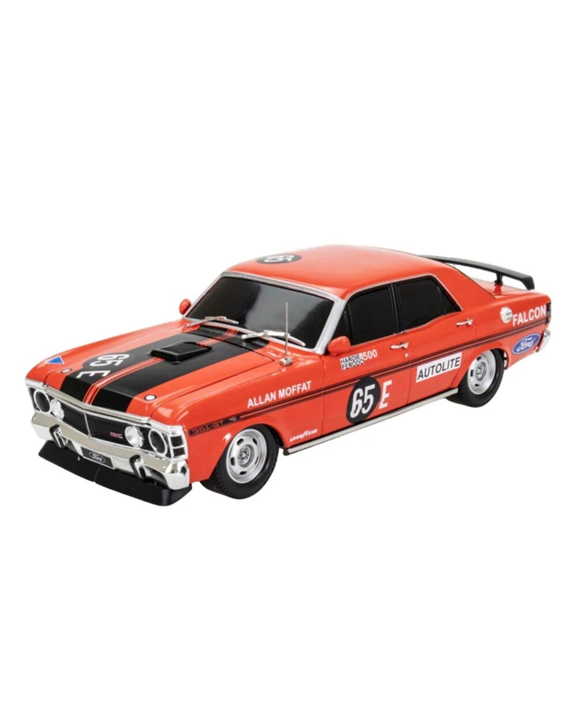 1 DDA Spectra Rides Ford XY Gtho 65E Bathurst Winner Allan Moffat Plastic Light Up 1:24 Scale Vehicle, 1 of 4