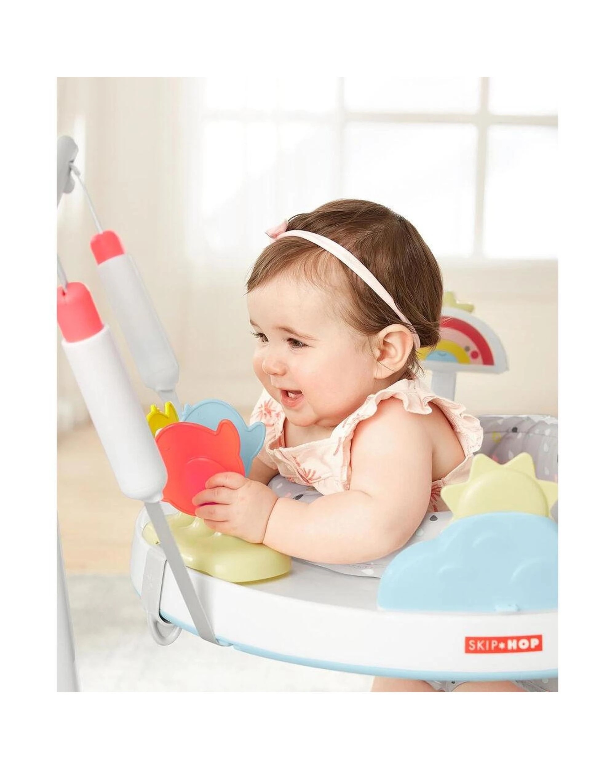 5 Skip Hop Silver Lining Cloud Jumpscape Foldaway Jumper Activity Centre, 5 of 8