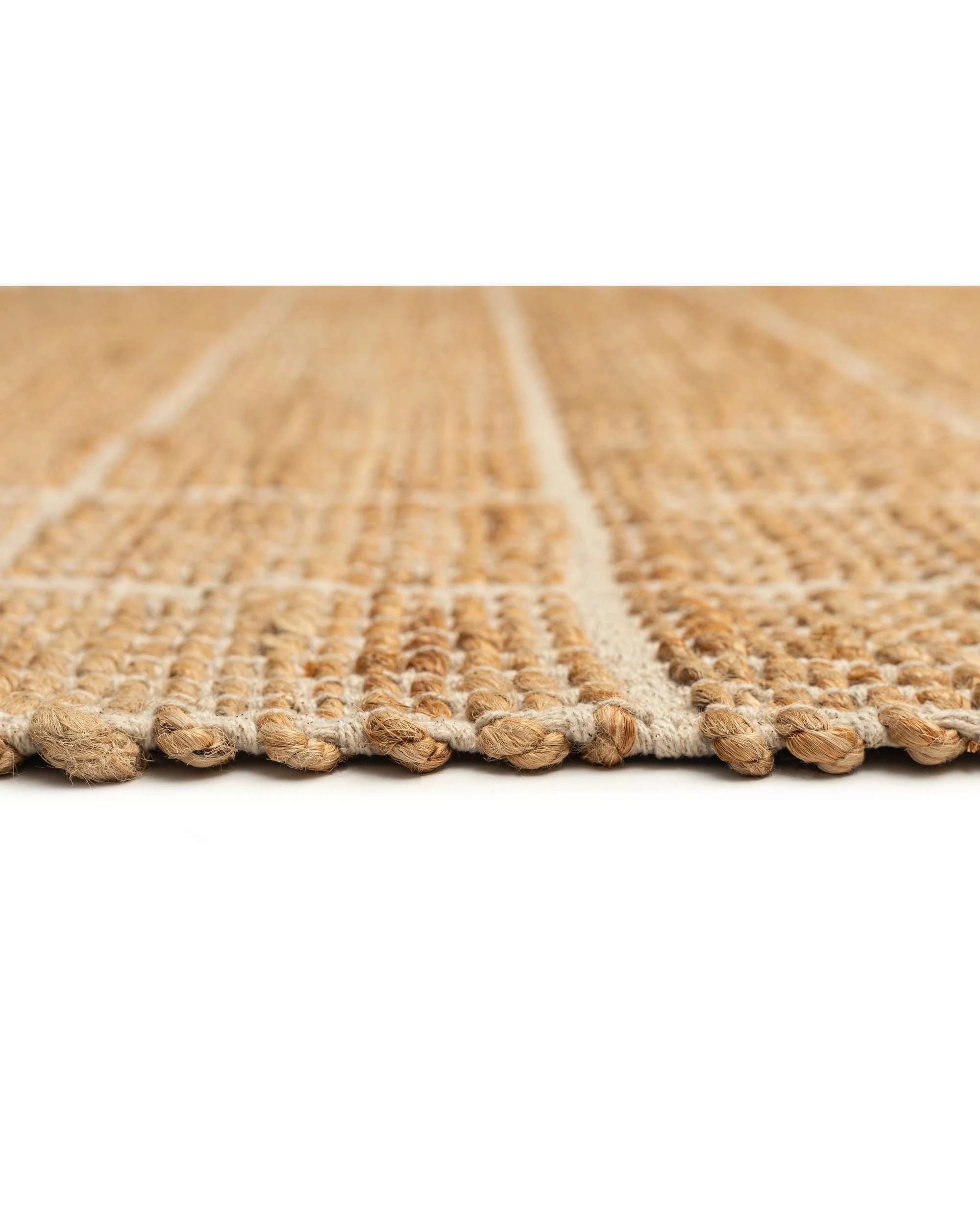 8 Loopsie Blumenau Natural Grid Rug-280cm x 190cm - Beige, 8 of 8