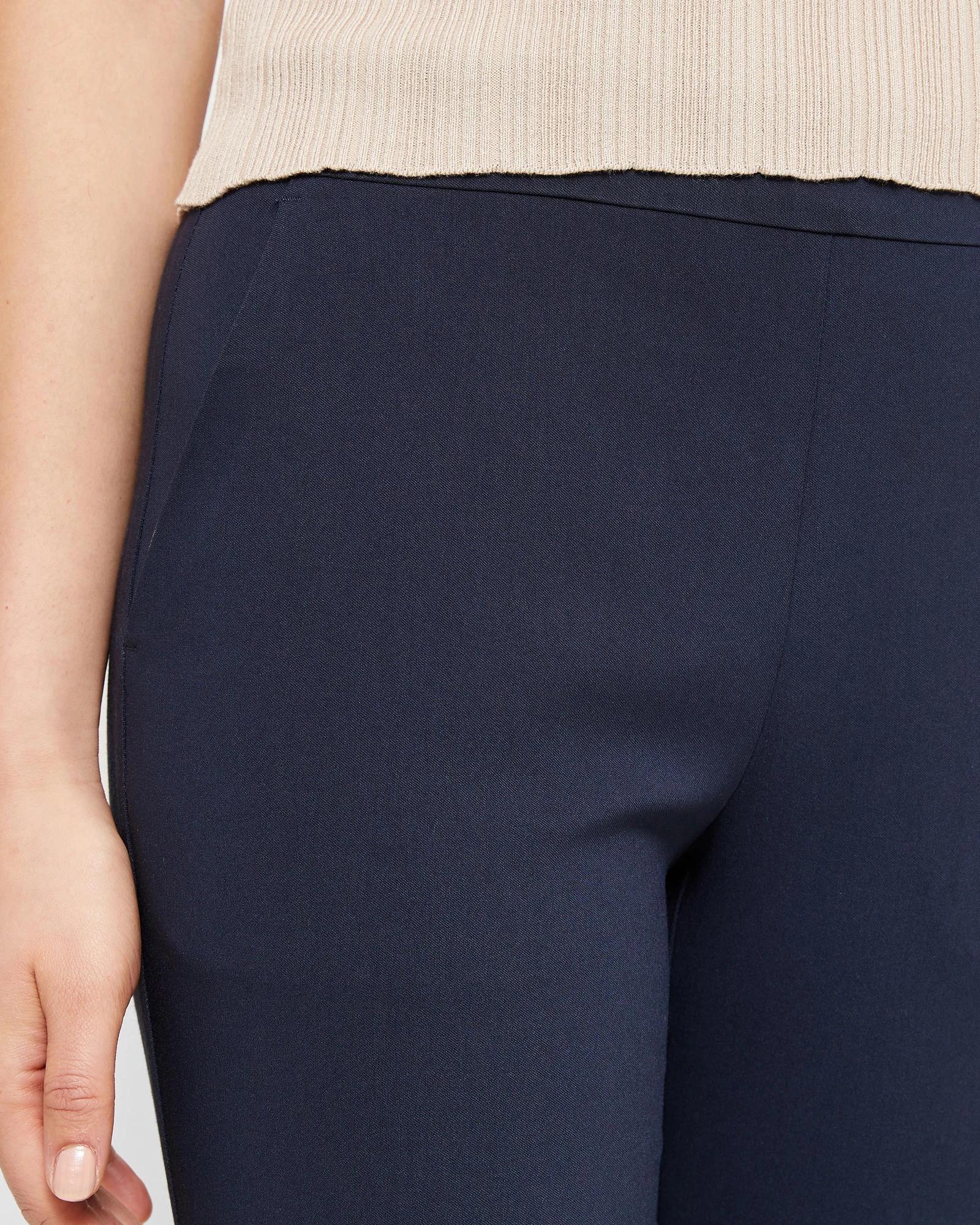 5 Preview Carrie Ankle Length Bengaline Cigar Pants NAVY BLUE, 5 of 10