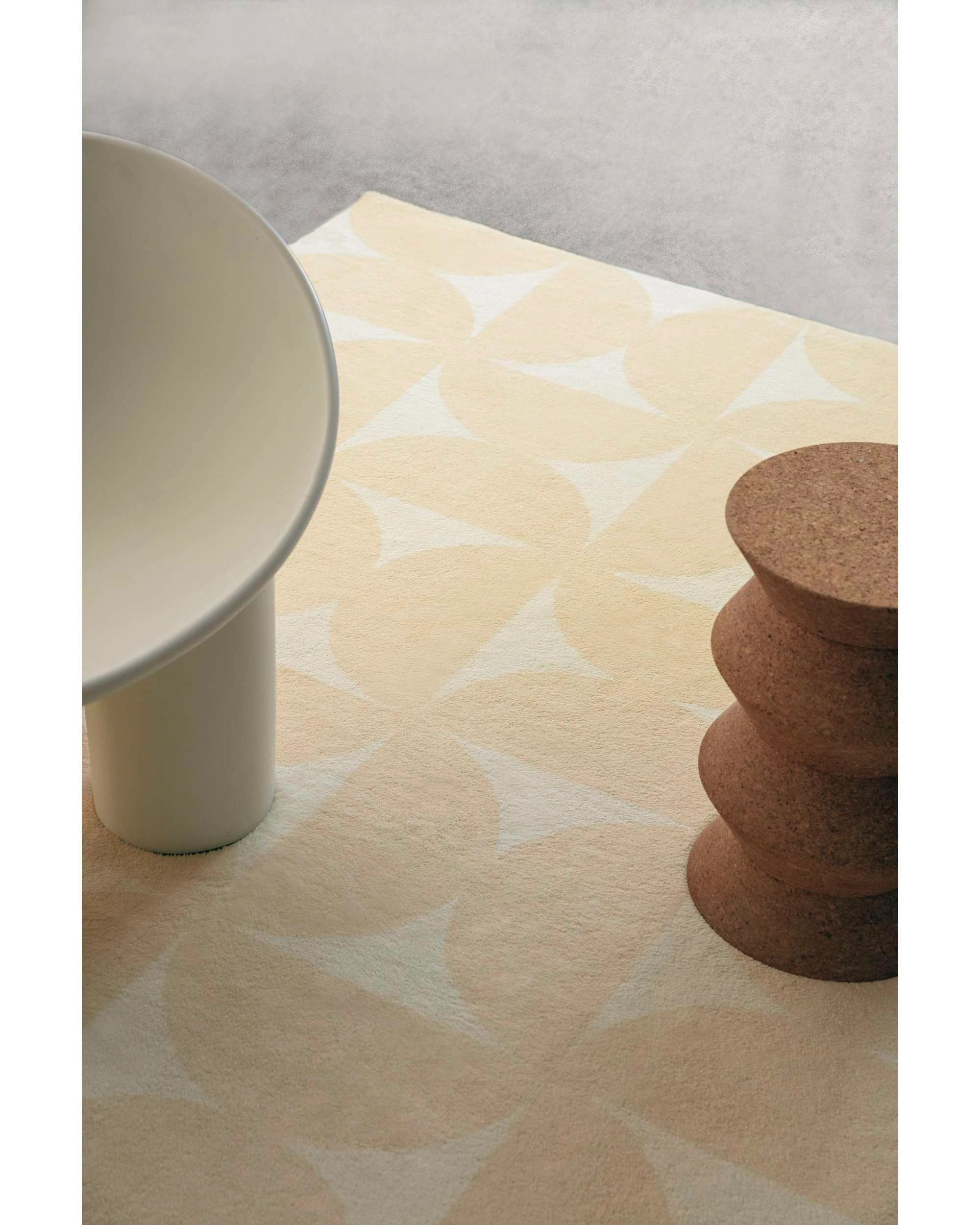 3 Loopsie Koda Geometric Washable Rug-290cm x 200cm - Beige, 3 of 9