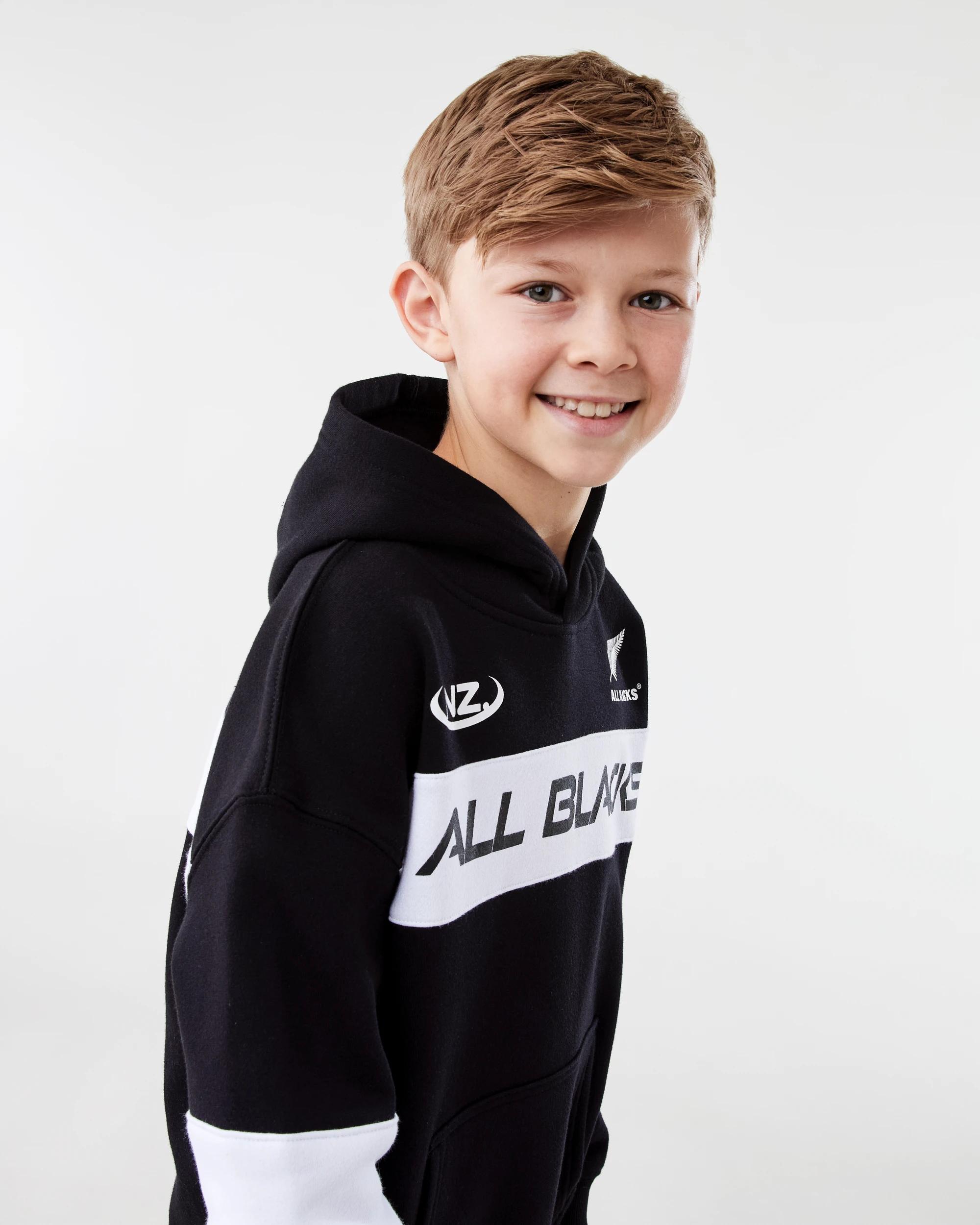 4 All Blacks Youth Hoodie Black, 4 of 8