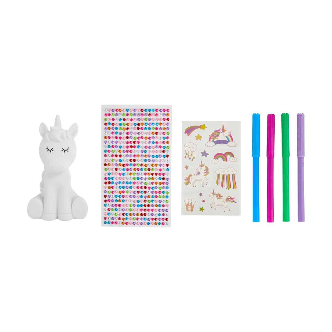 2 Decorate Your Own Unicorn Vinyl Set, 2 of 5