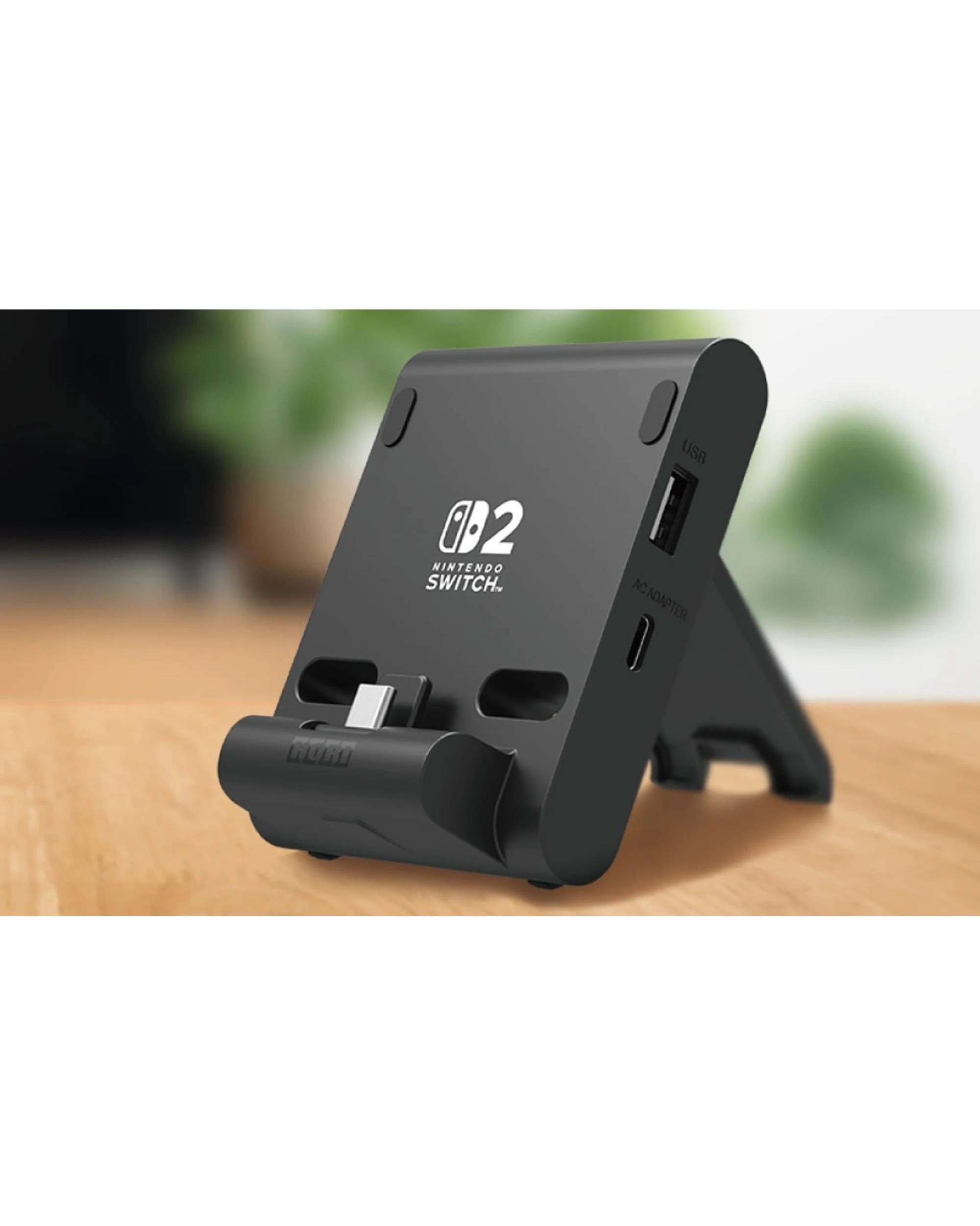 6 HORI Dual USB Playstand for Nintendo Switch 2 - Black, 6 of 6