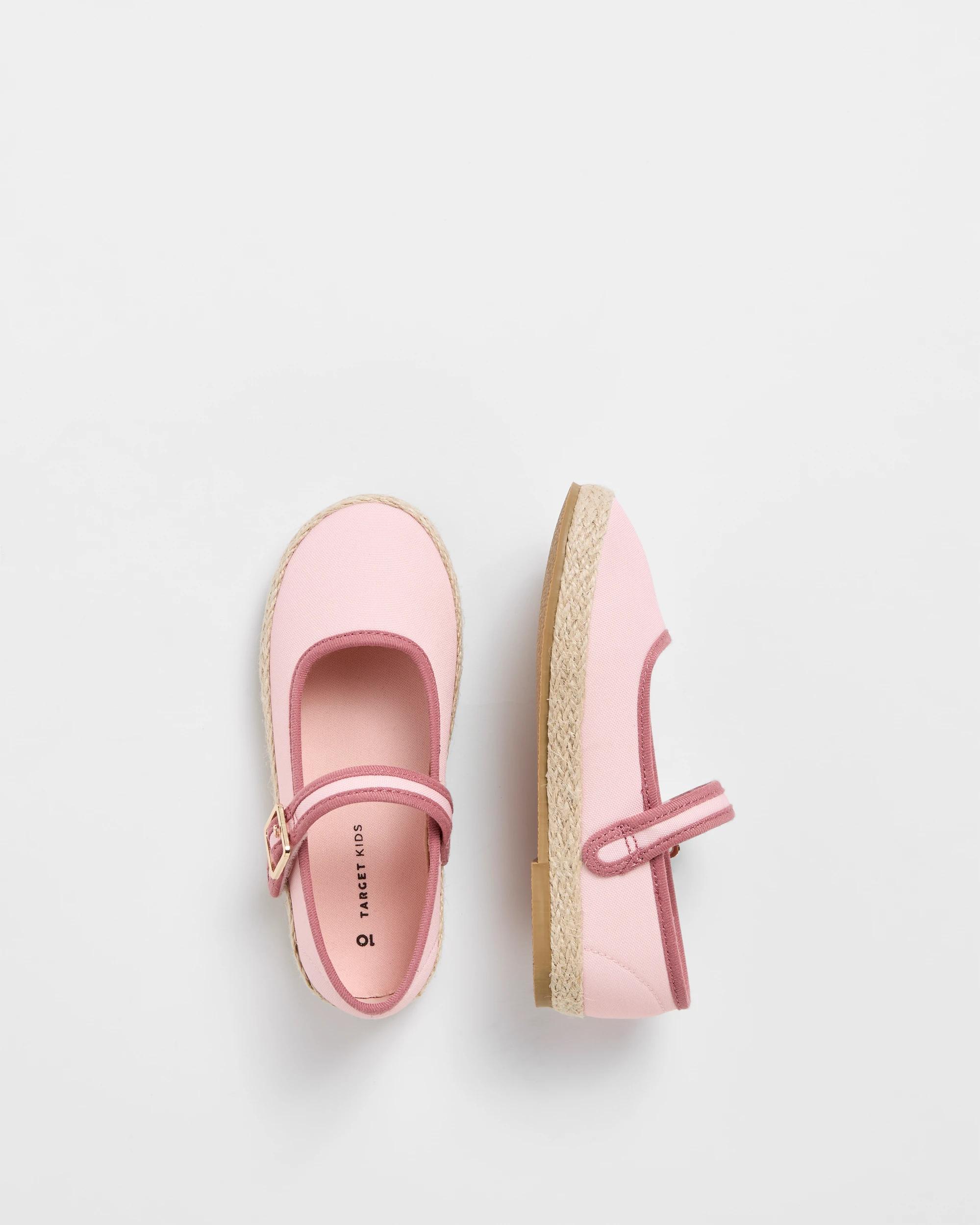 3 Target Kids Mary Jane Espadrille Flats PINK, 3 of 3