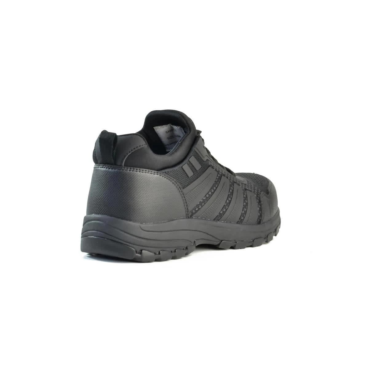 6 Safety Toe Lace Up Joggers BLACK, 6 of 6