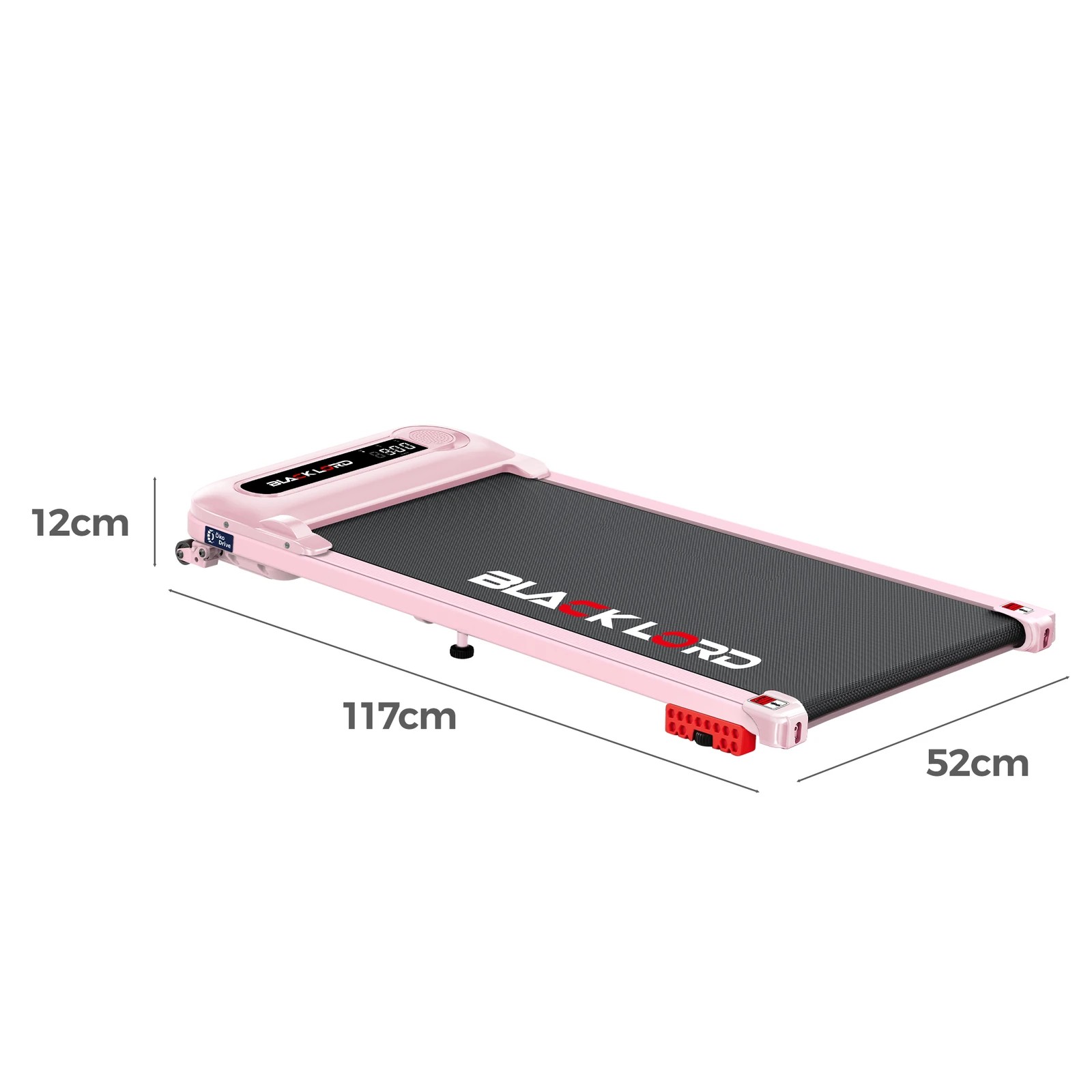 3 Black Lord Treadmill Electric Walking Pad Incline Shock Absorbers Home Gym - Pink, 3 of 10