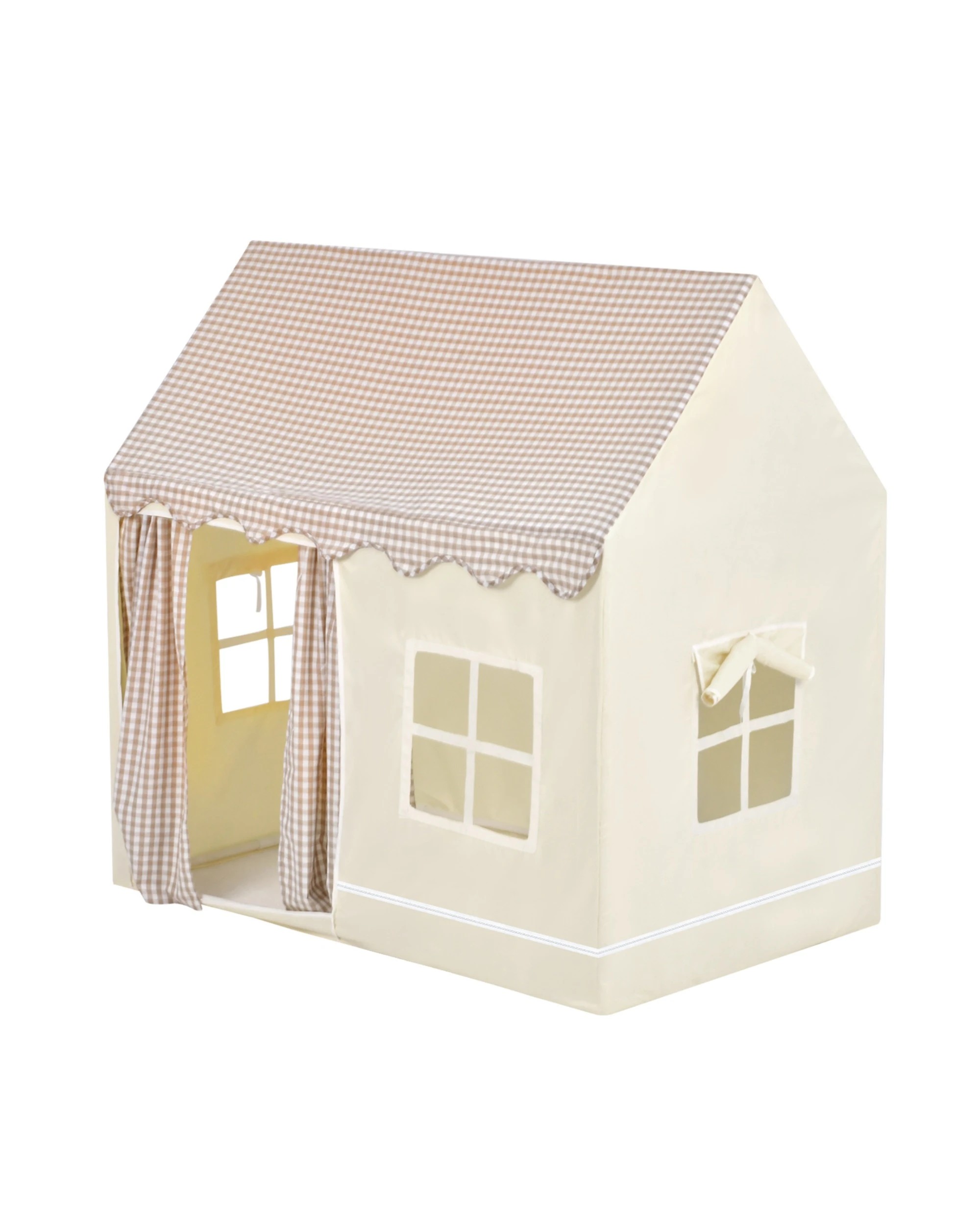 6 Advwin Kids Play Tent w/Star String Lights and Flag Banner Indoor & Outdoor Playhouse, 6 of 9