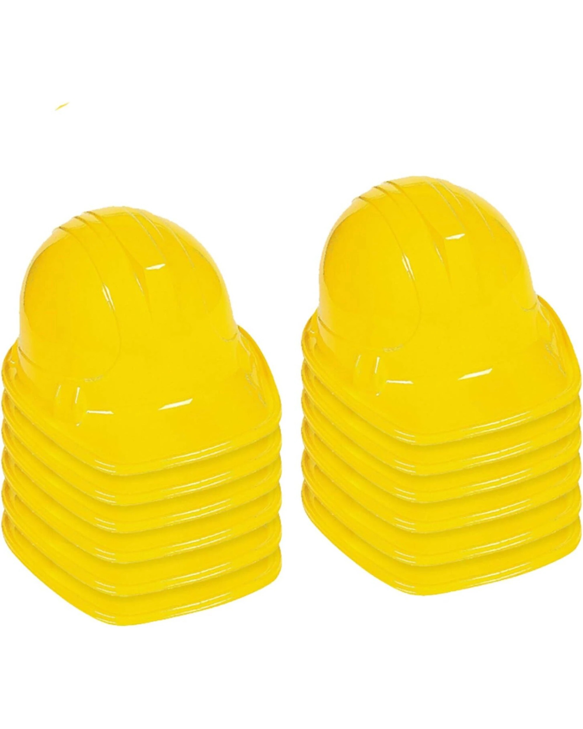 2 Br Costumes 12x Kids Builder Hats Construction Costume Party Helmet Safety Cap Childrens - Yellow, 2 of 2