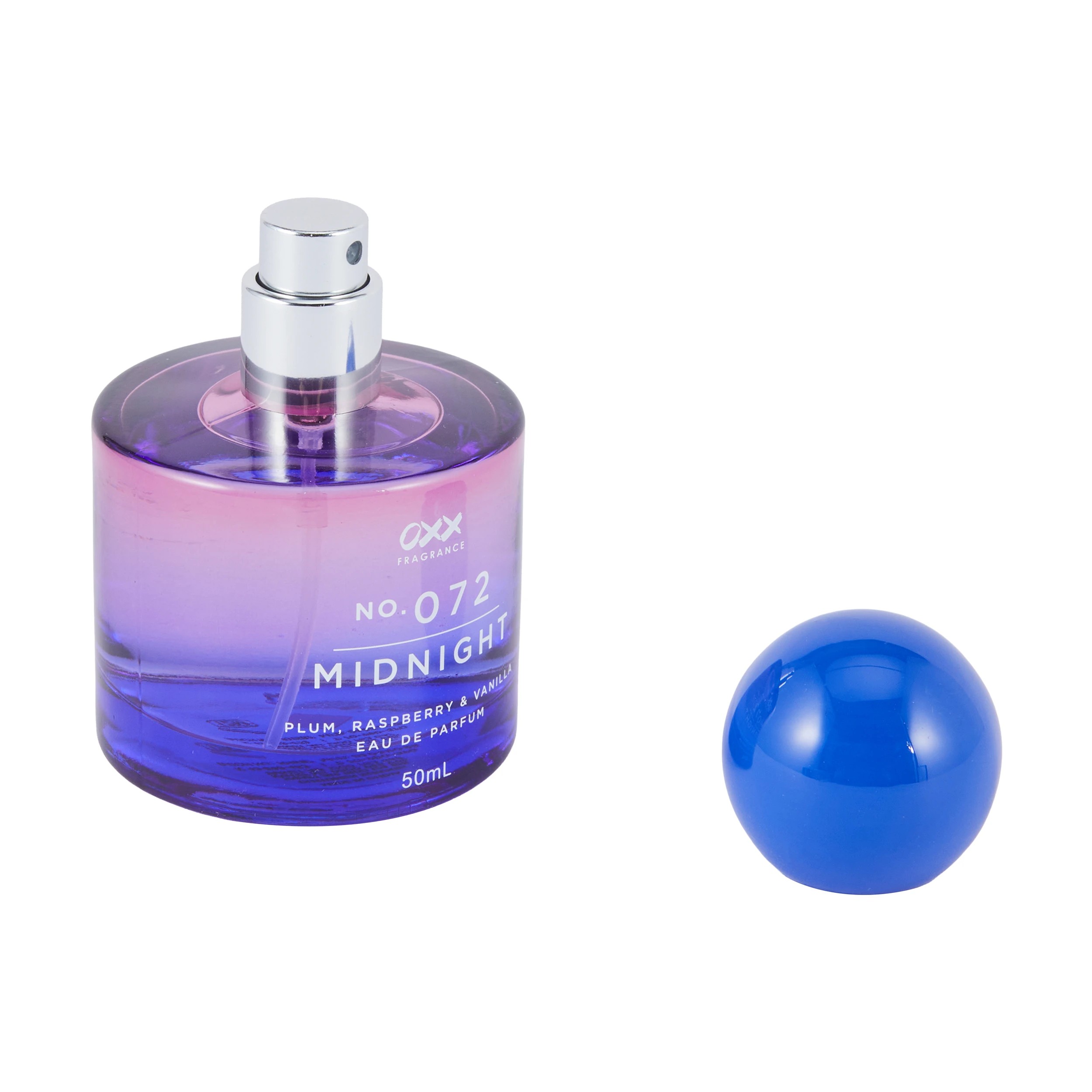 3 OXX Fragrance No. 072 Midnight Eau De Parfum 50ml - Plum, Raspberry and Vanilla, 3 of 6