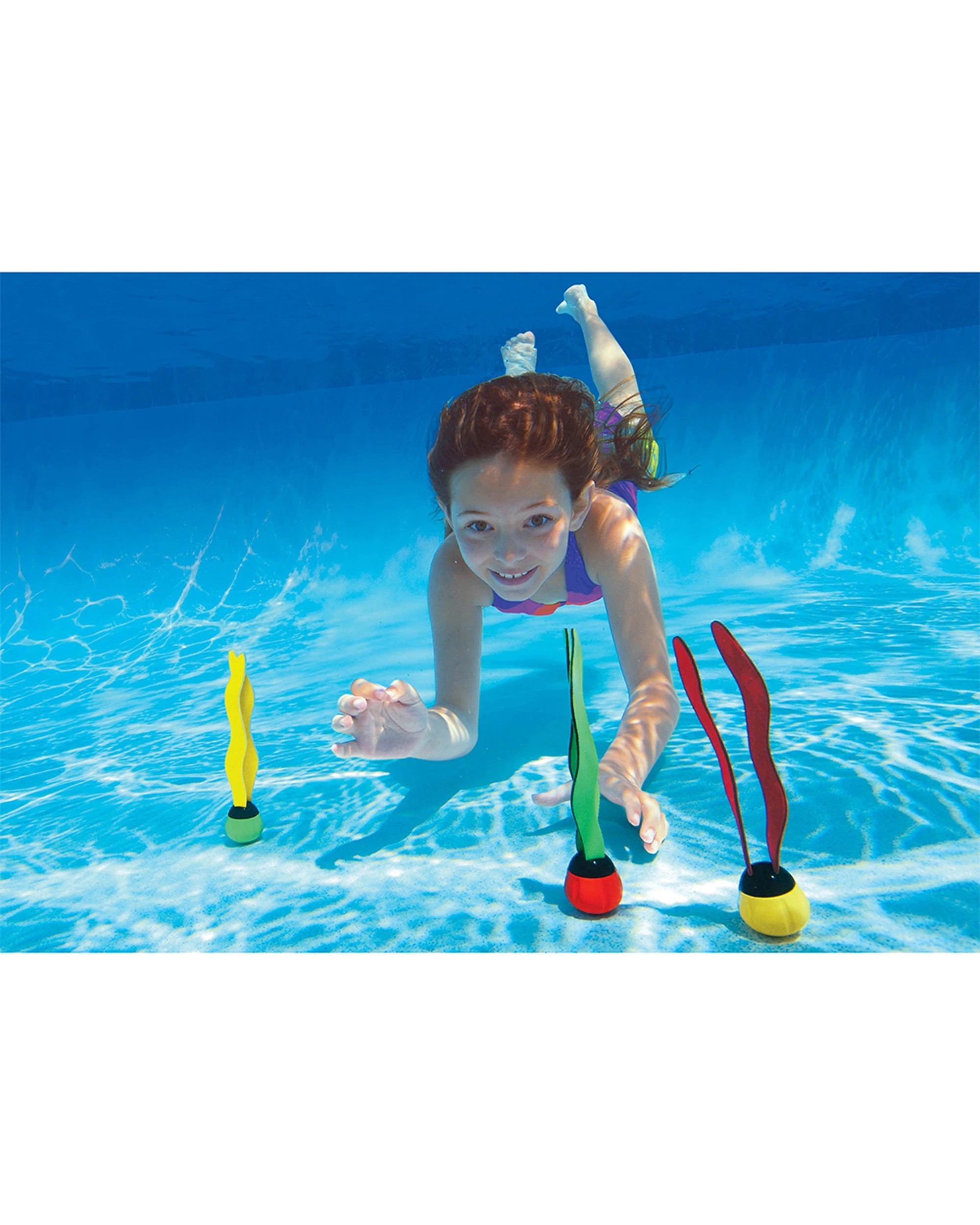 3 Intex 2PK 3pc Underwater Pool Toy Fun Balls Floating Streamer Kids 6y+ - Multi, 3 of 5