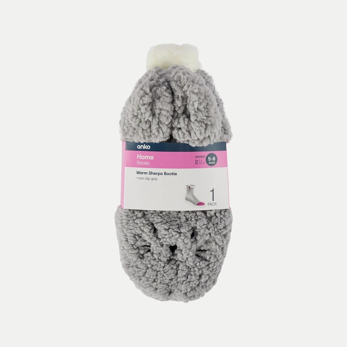 4 Sherpa Animal Bootie Bunny, 4 of 4