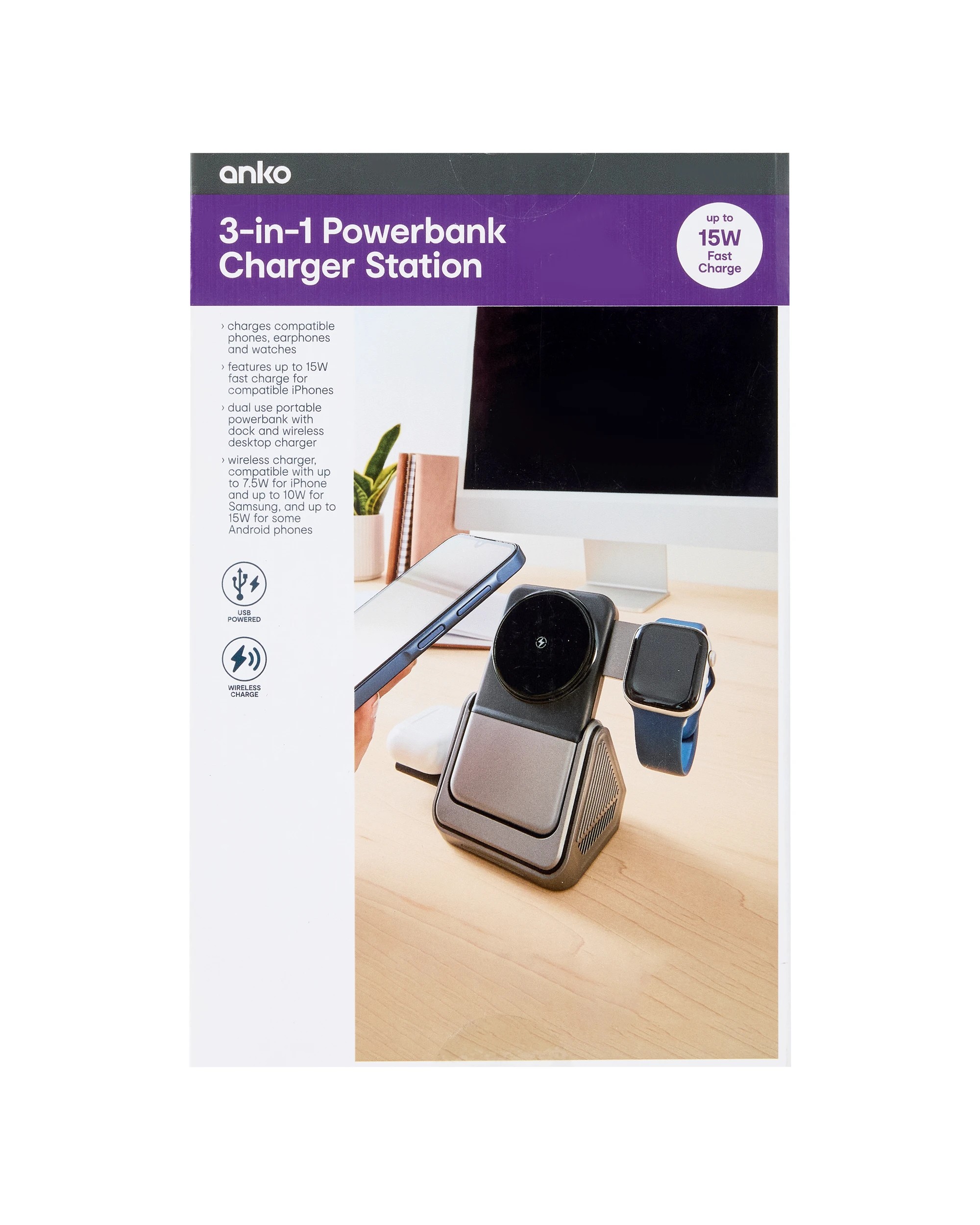 9 3-in-1 Powerbank Charging Station, 9 of 10