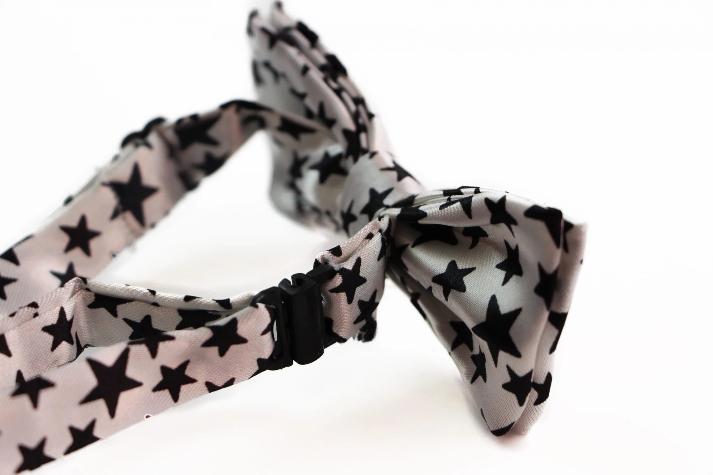 2 Zasel Boys White With Black Stars Patterned Bow Tie - Multi, 2 of 3