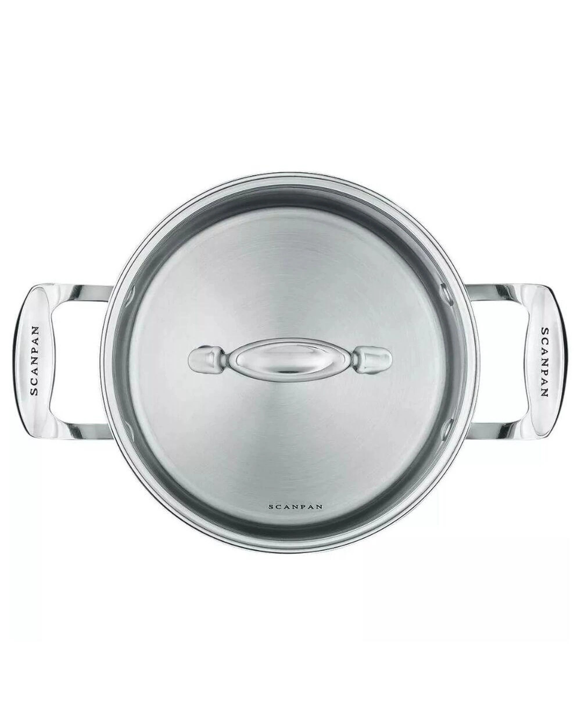 2 Scanpan Impact Stainless Steel Casserole with Lid 24cm  4.8L, 2 of 4