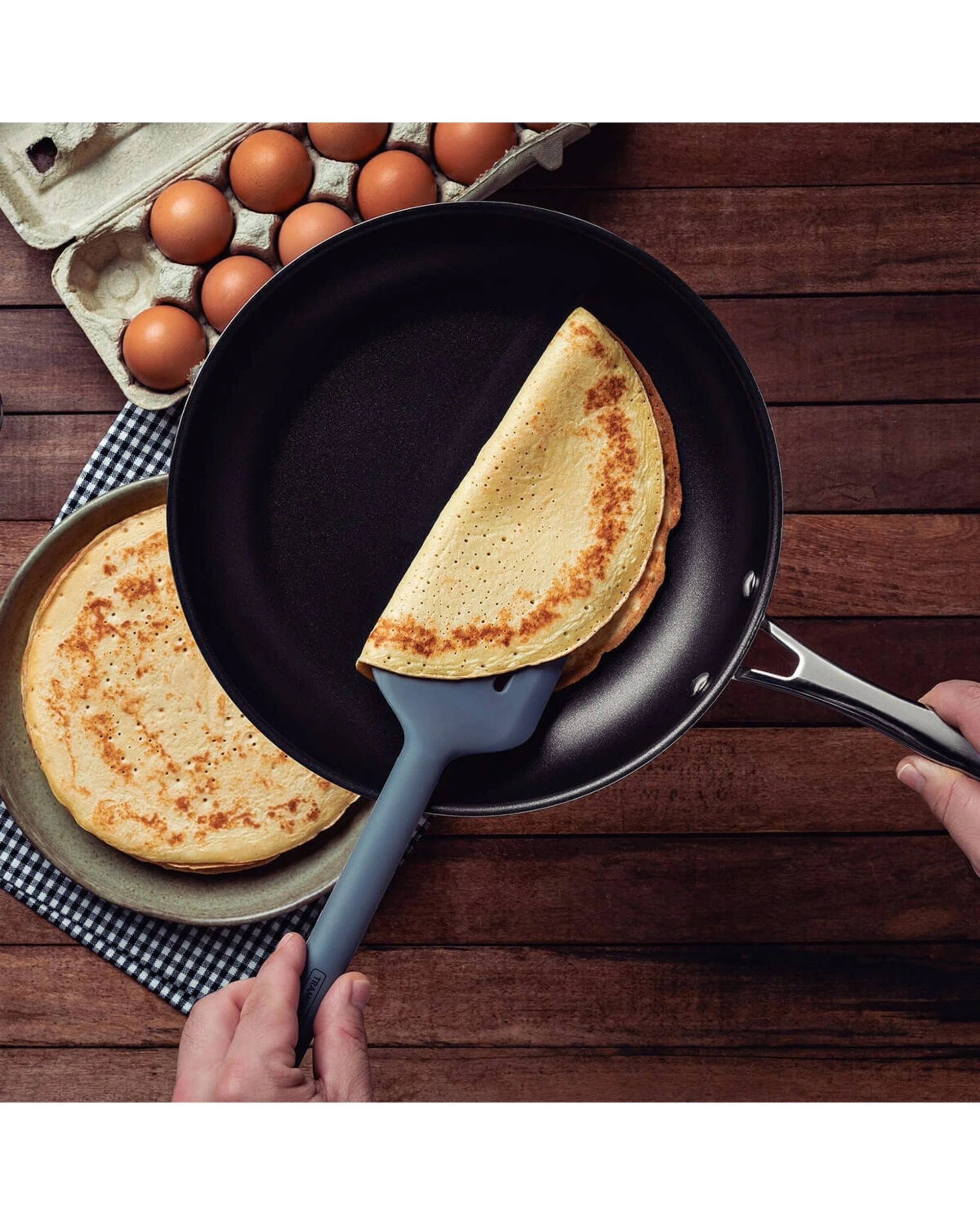 3 Tramontina Grano 20cm Tri-Ply Clad Non-Stick Frying pan, 3 of 5
