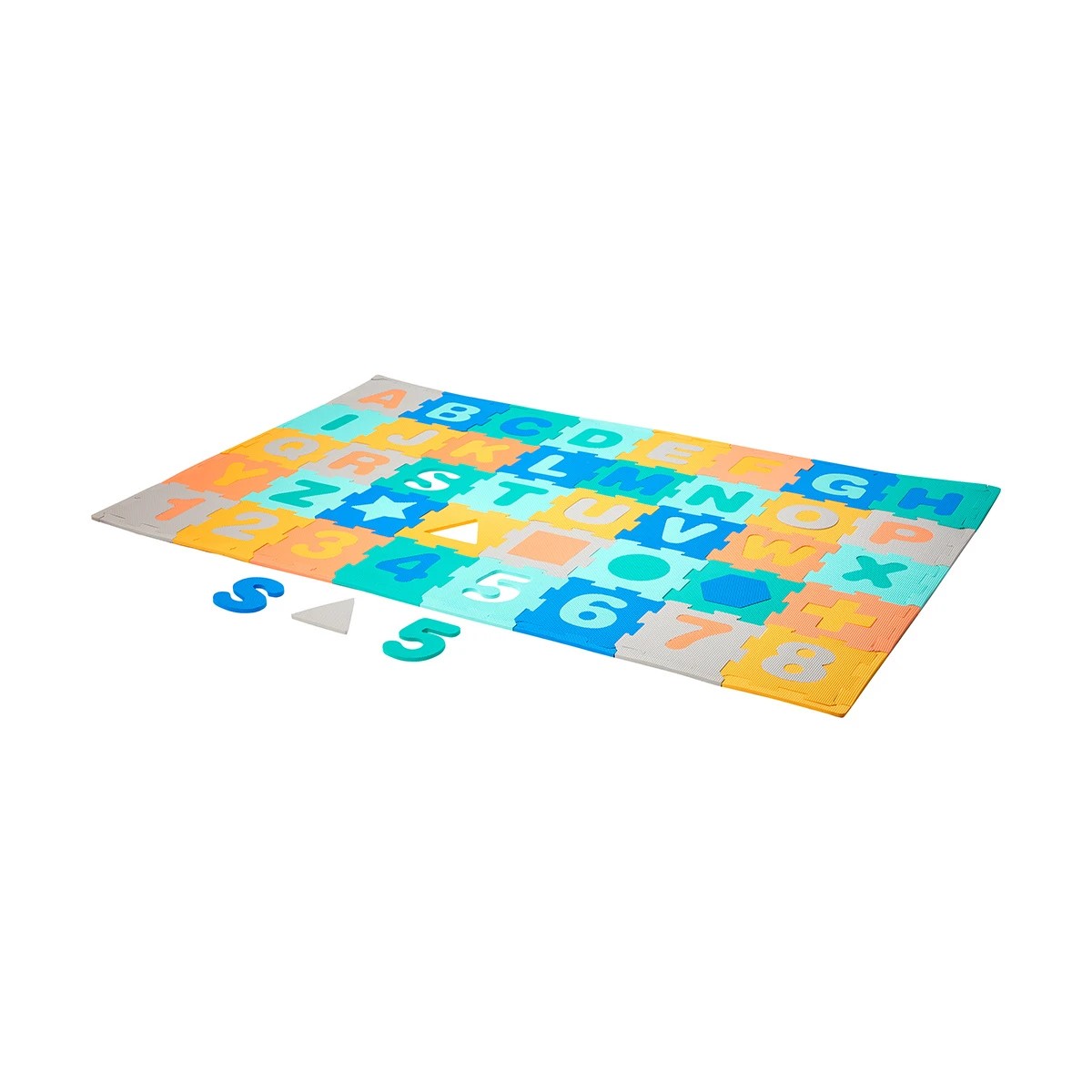 4 Letters, Shapes & Numbers Foam Playmat, 4 of 10