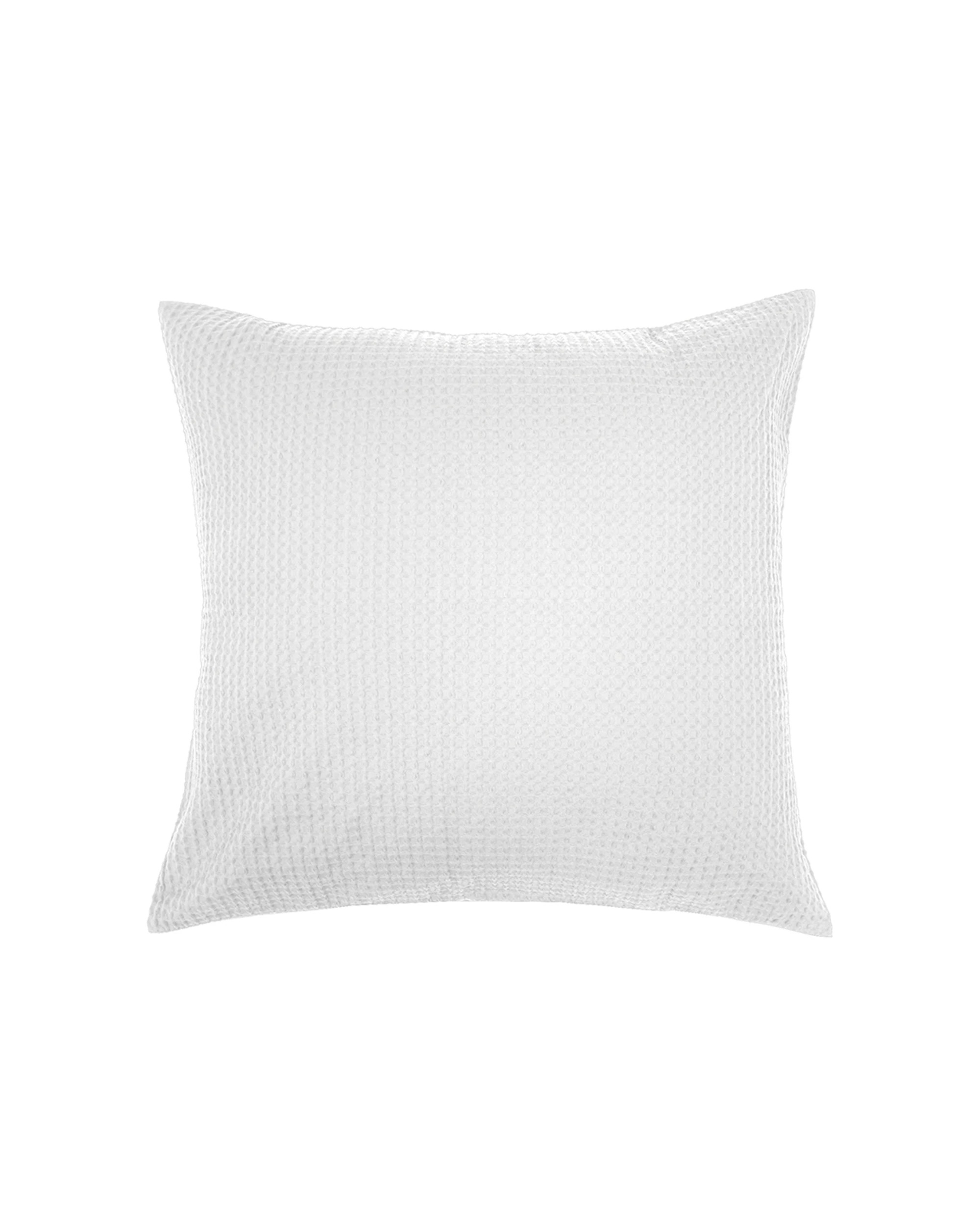 1 Bambury Home Living Decor Melville European Pillowcase 65 x 65cm - White, 1 of 3