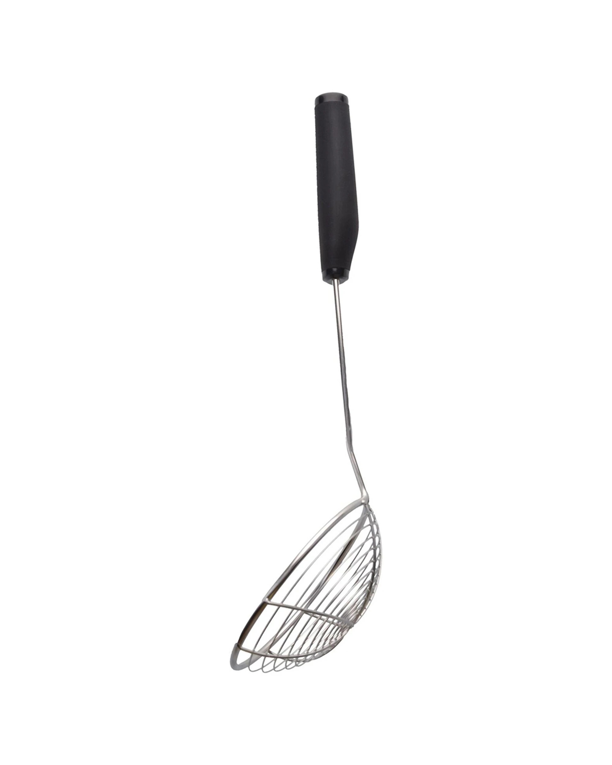 3 KitchenAid 2pk Stainless Steel 13cm Wire Strainer Bowl With Handle Durable - Black, 3 of 4