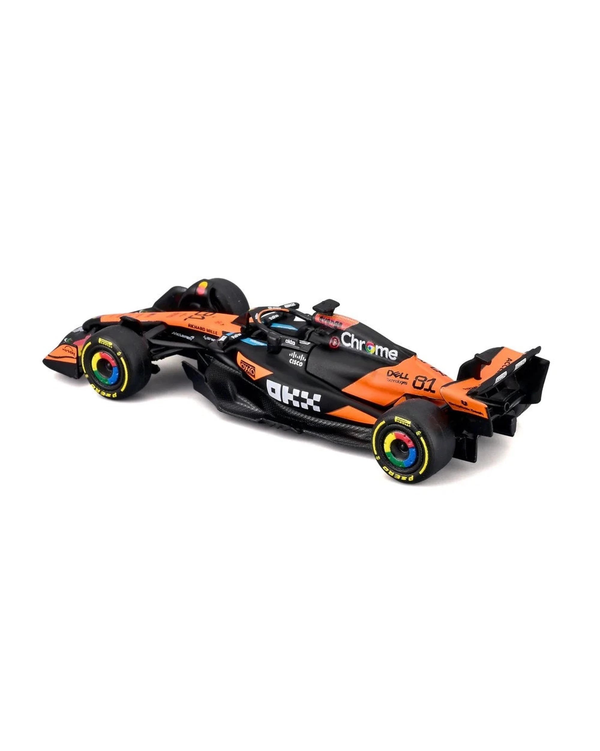 2 Bburago F1 Premium 2025 McLaren MCL39 #81 Piastri 1:64 Diecast Vehicle with Box, 2 of 5