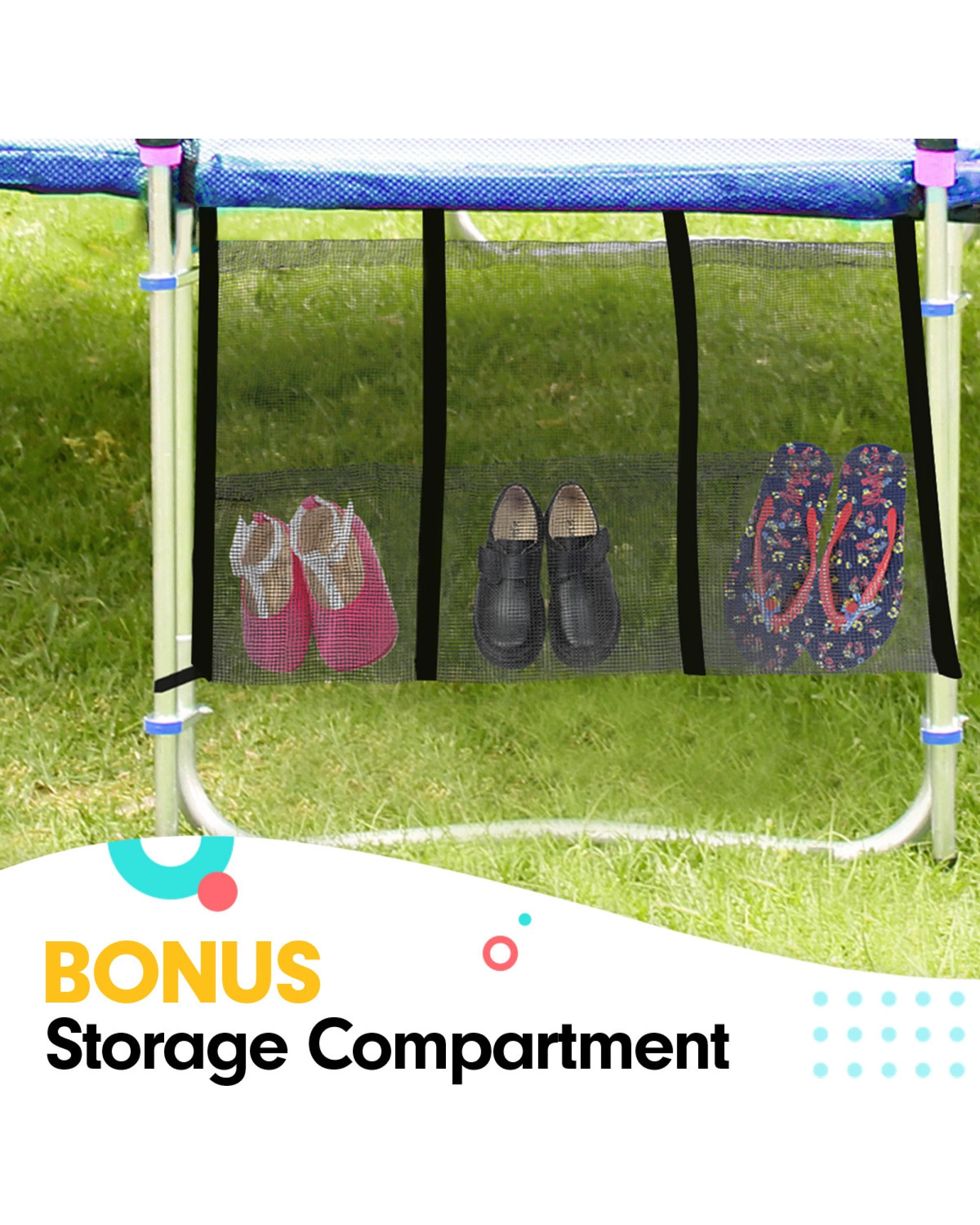 5 Kahuna Blizzard 14 Ft Trampoline With Net, 5 of 6