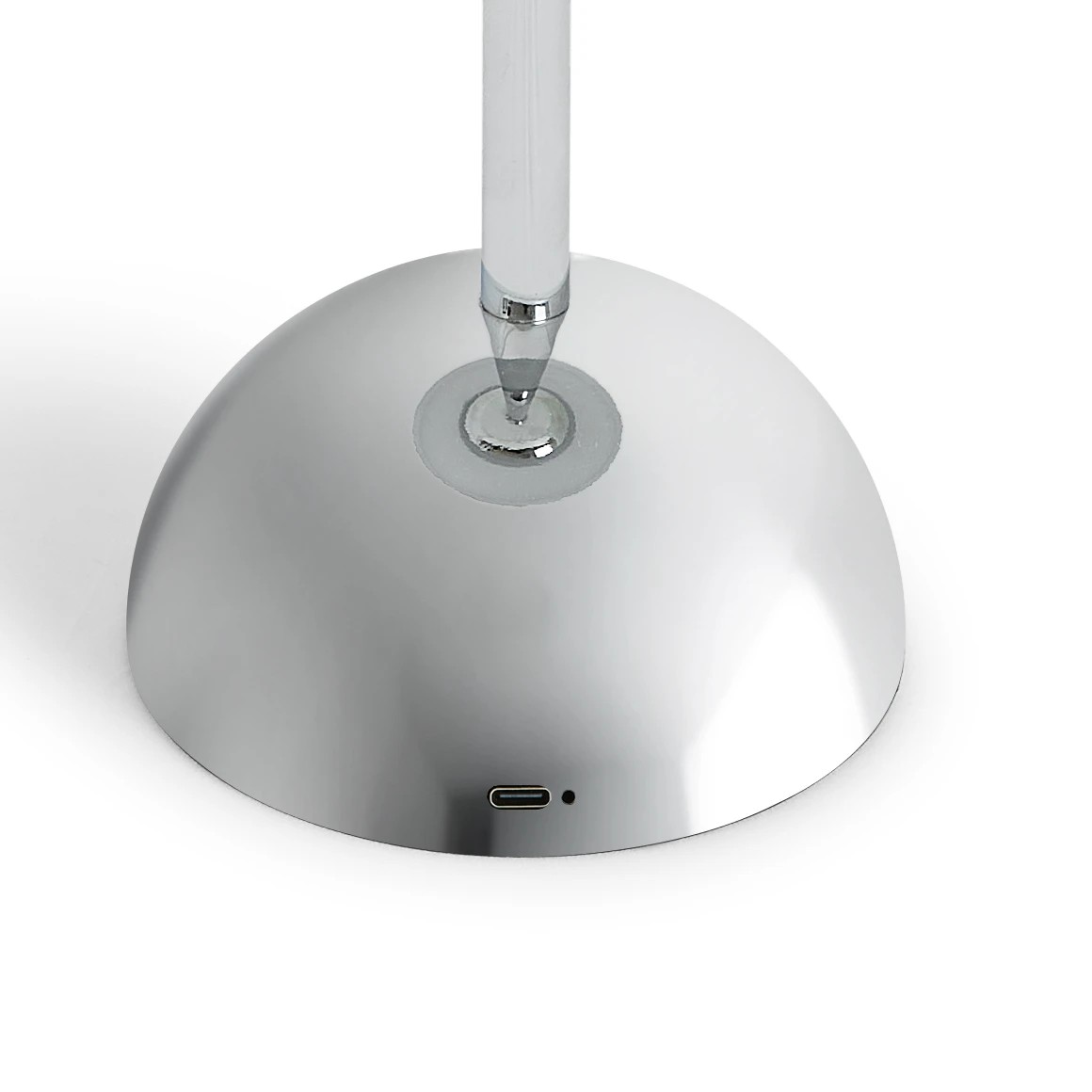 8 Nico Portable Rechargeable Lamp - Chrome, 8 of 8