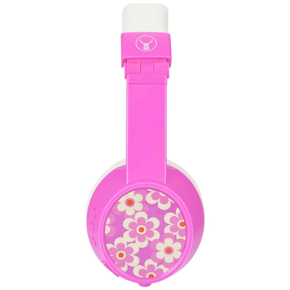 2 BONELK My-Style Kids Wireless Headphones Pink/White, 2 of 6