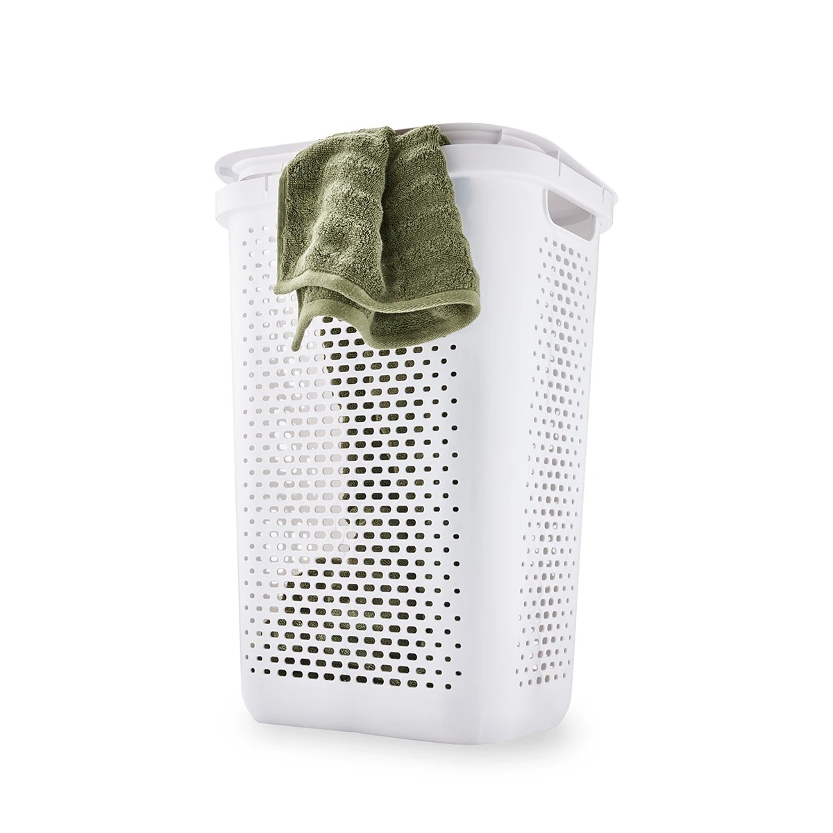 1 60L Gradient Laundry Hamper - White, 1 of 6