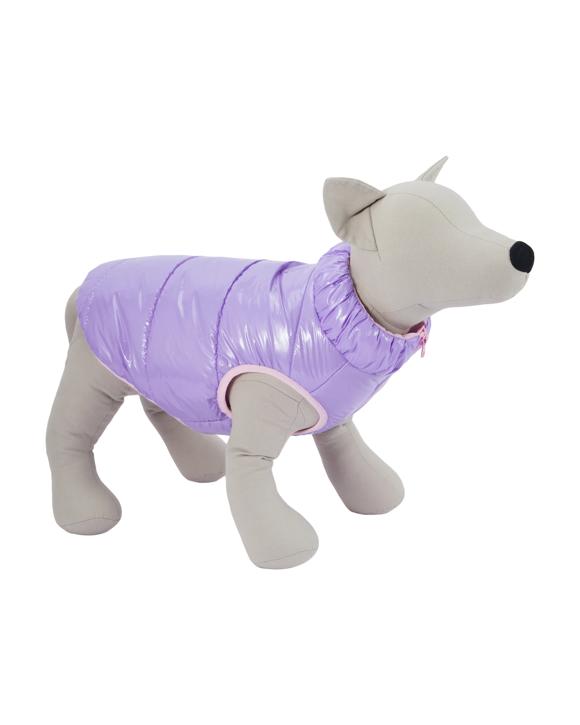 Pet Shine Puffer - Large, Lilac and Pink