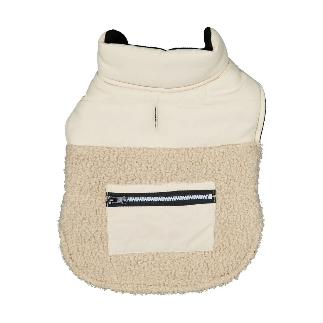 5 Pet Puffer Vest - Small, Cream, 5 of 10