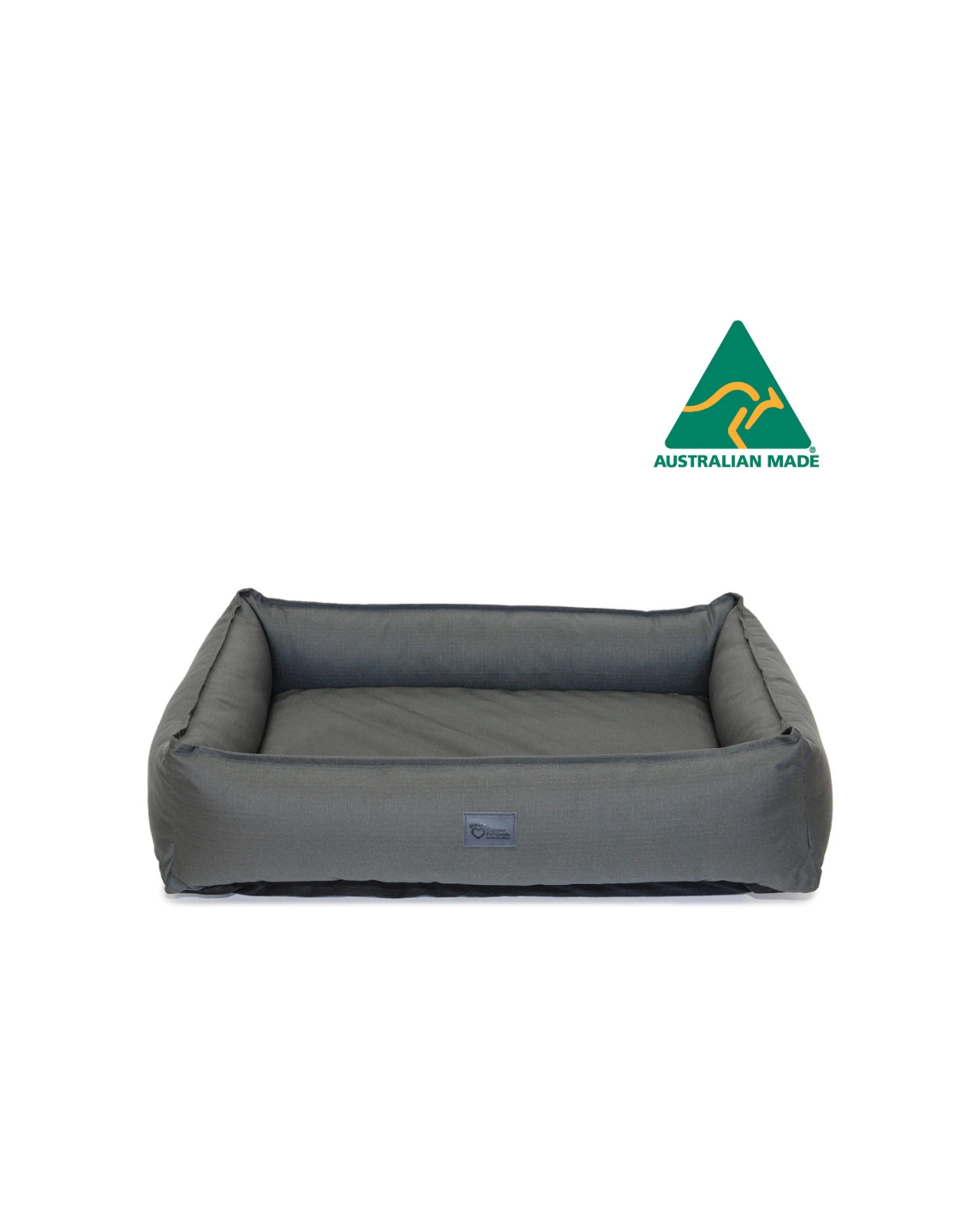 2 Superior Pet Plus Ripstop Durable Dog Lounger Bed Jungle Grey Large 116cm
 - Grey, 2 of 5