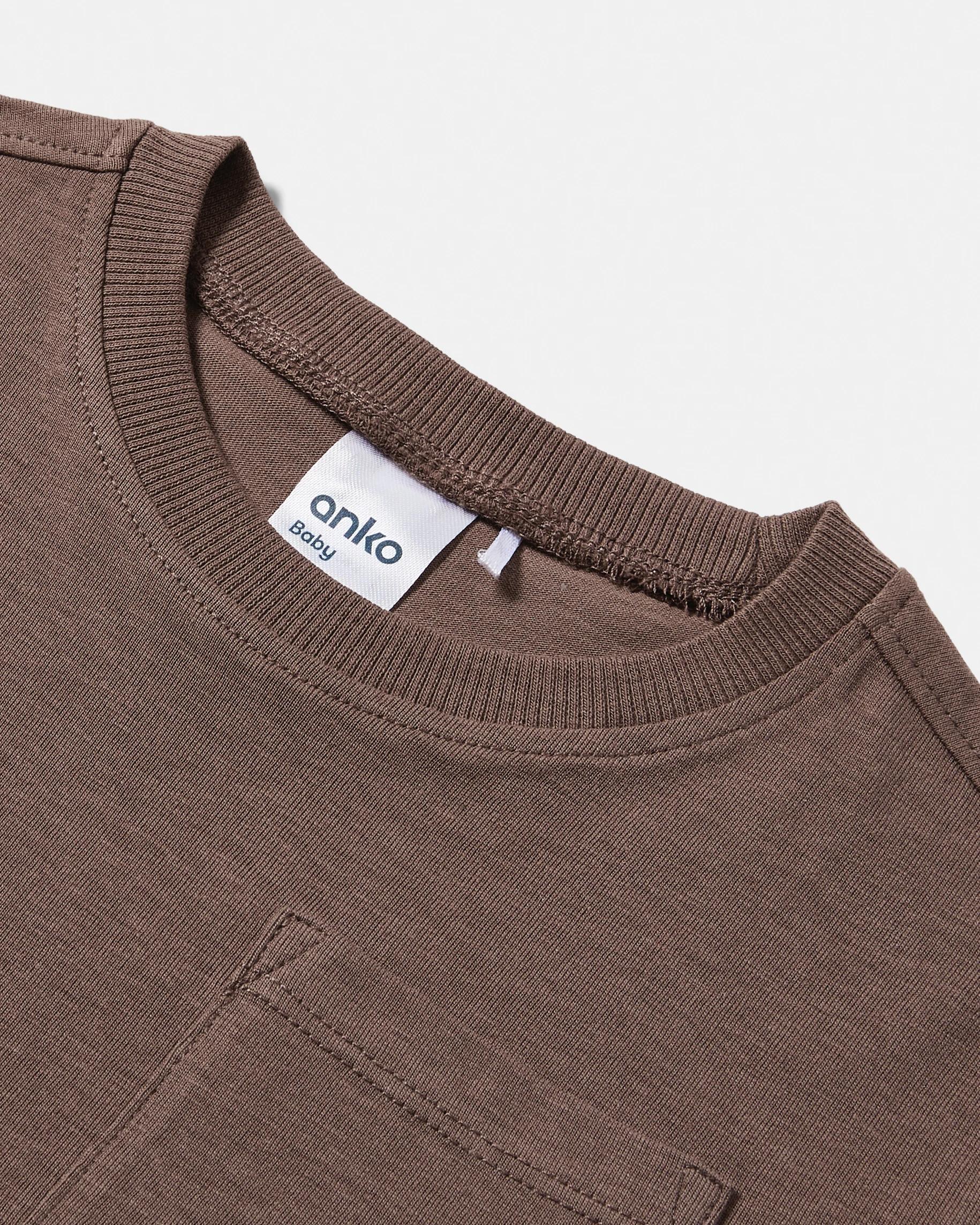 7 3 Pack Cotton Long Raglan Sleeve T-shirts Wht Bcino, 7 of 8