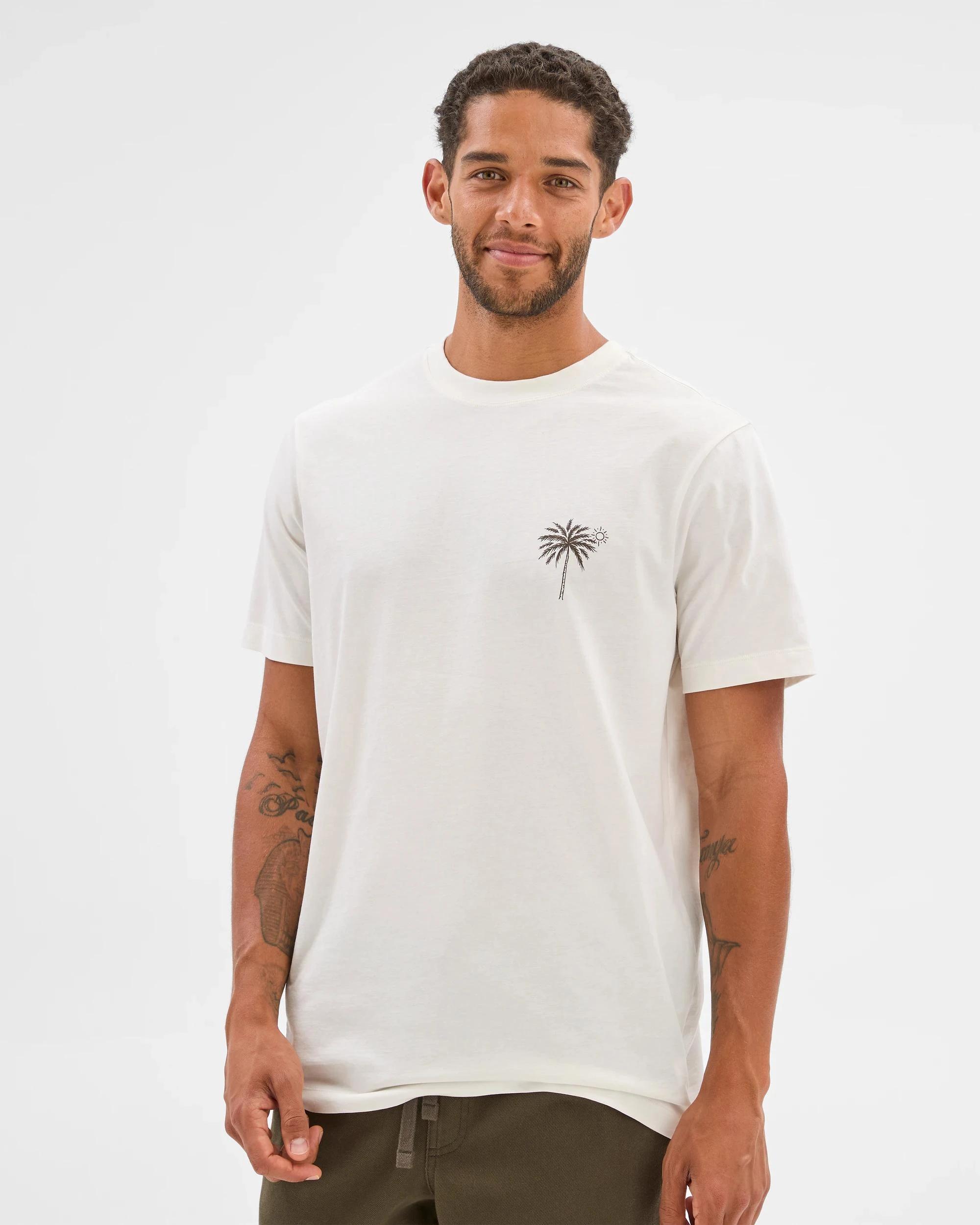 4 Target Australian Cotton Print T-Shirt VINTAGE WHITE BURLEIGH, 4 of 6