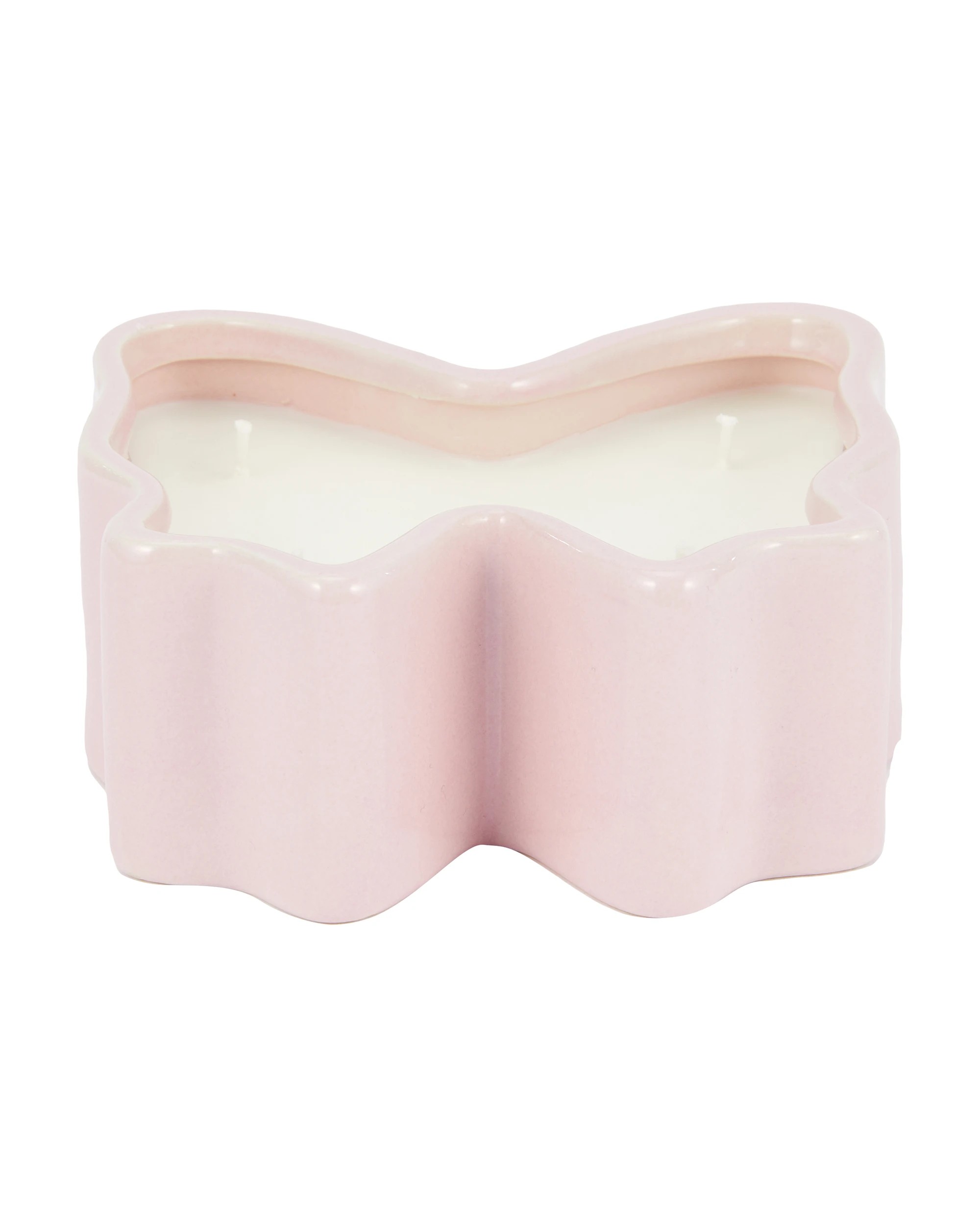 3 Ceramic Bow Candle, 3 of 6