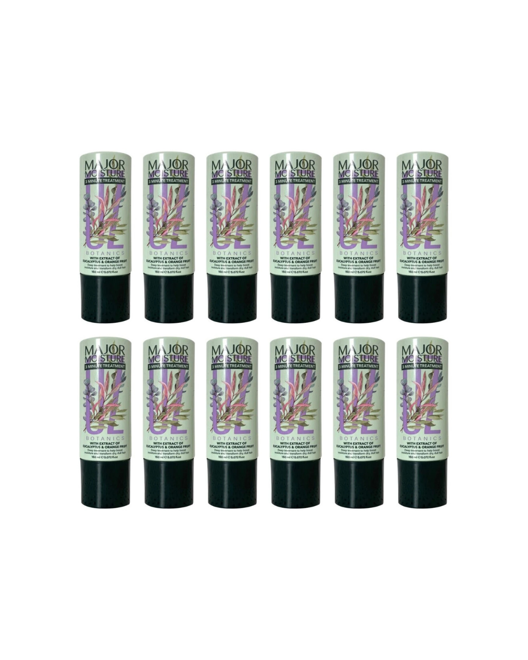 1 Oz Botanics 12PK Major Moisture 3minute Treatment For Dry Dull Hair 150ml - Green, 1 of 2