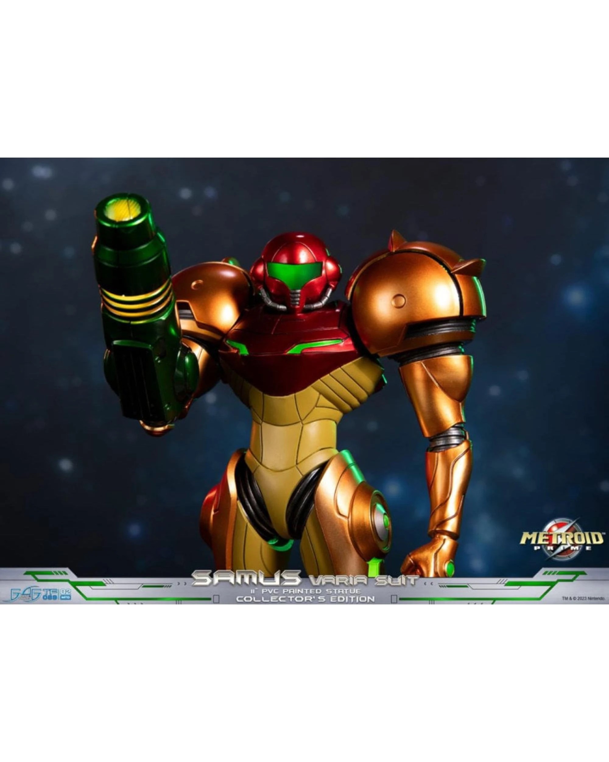 6 Metroid Prime Samus Varia Suit PVC Statue Collectors Edition, 6 of 7