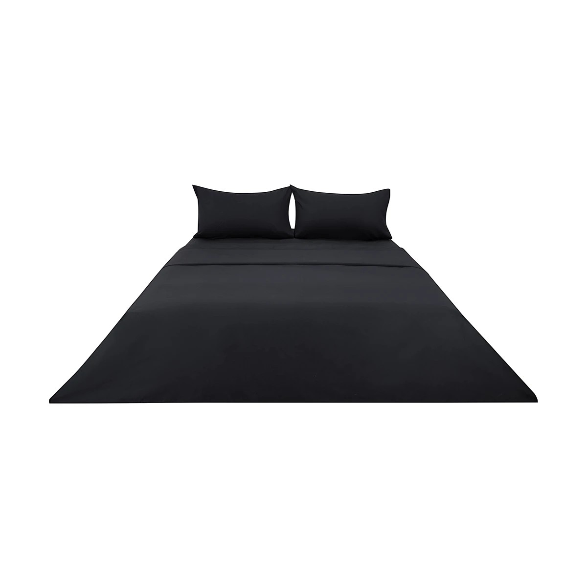 8 500 Thread Count Cotton Sheet Set - Queen Bed, Anthracite, 8 of 9