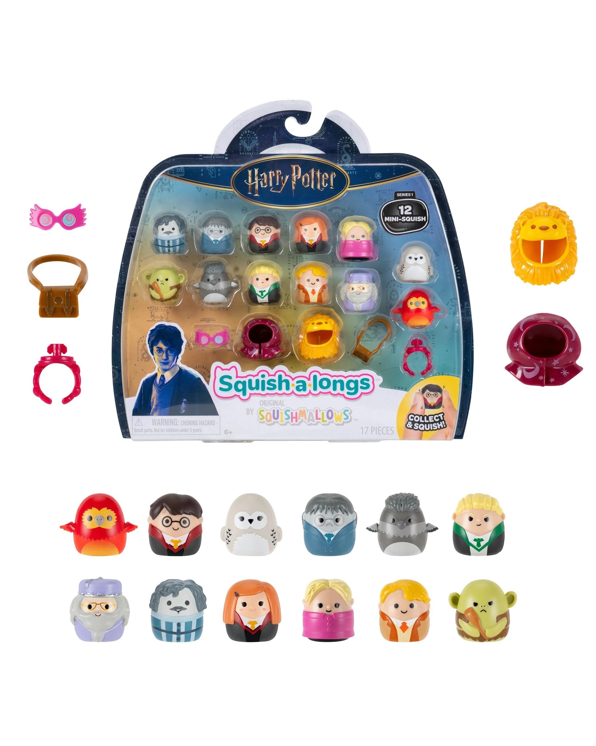 2 Squishmallows Squish-A-Longs Harry Potter Series 1 12-Pack, 2 of 10