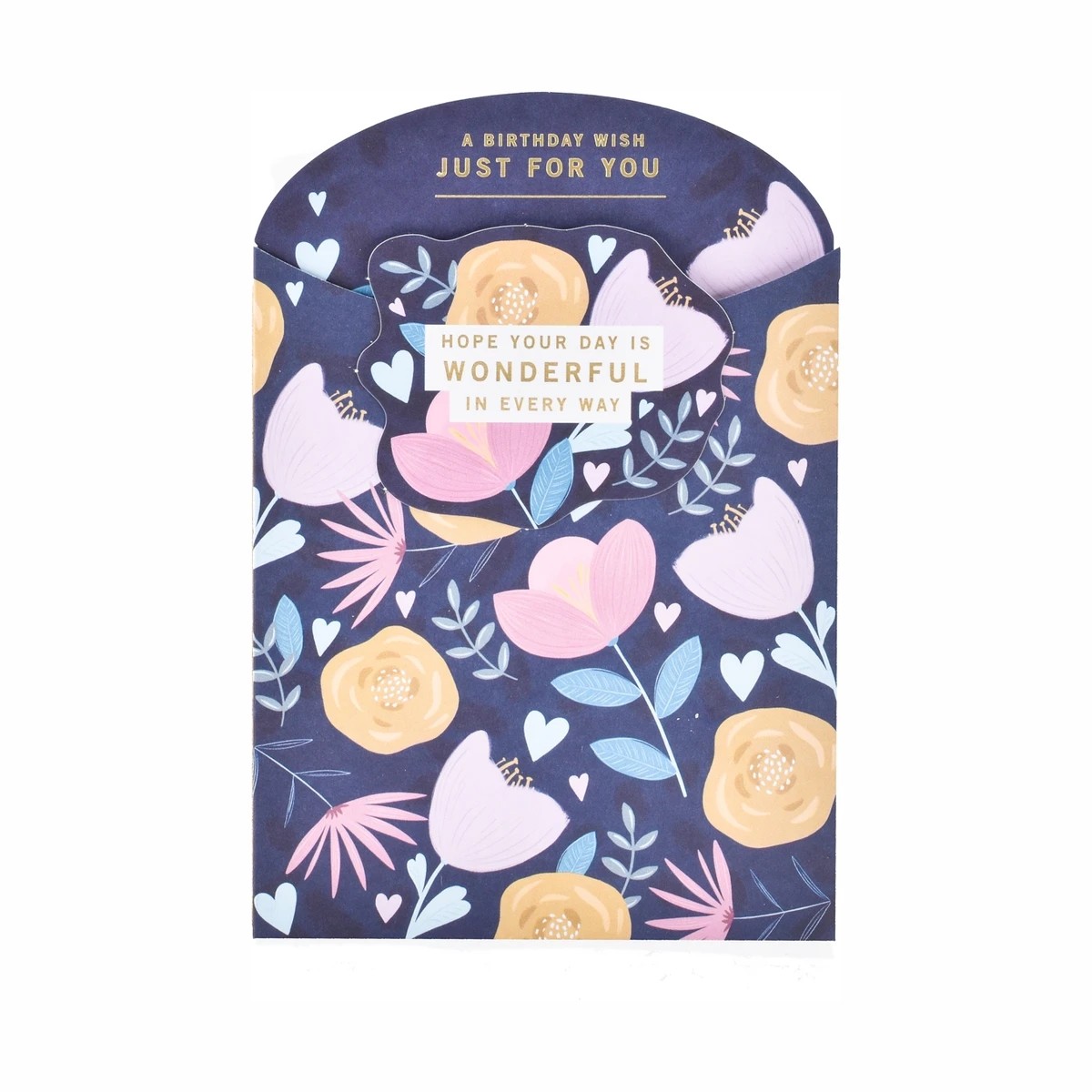 3 Hallmark Birthday Card - Wonderful Floral, 3 of 3
