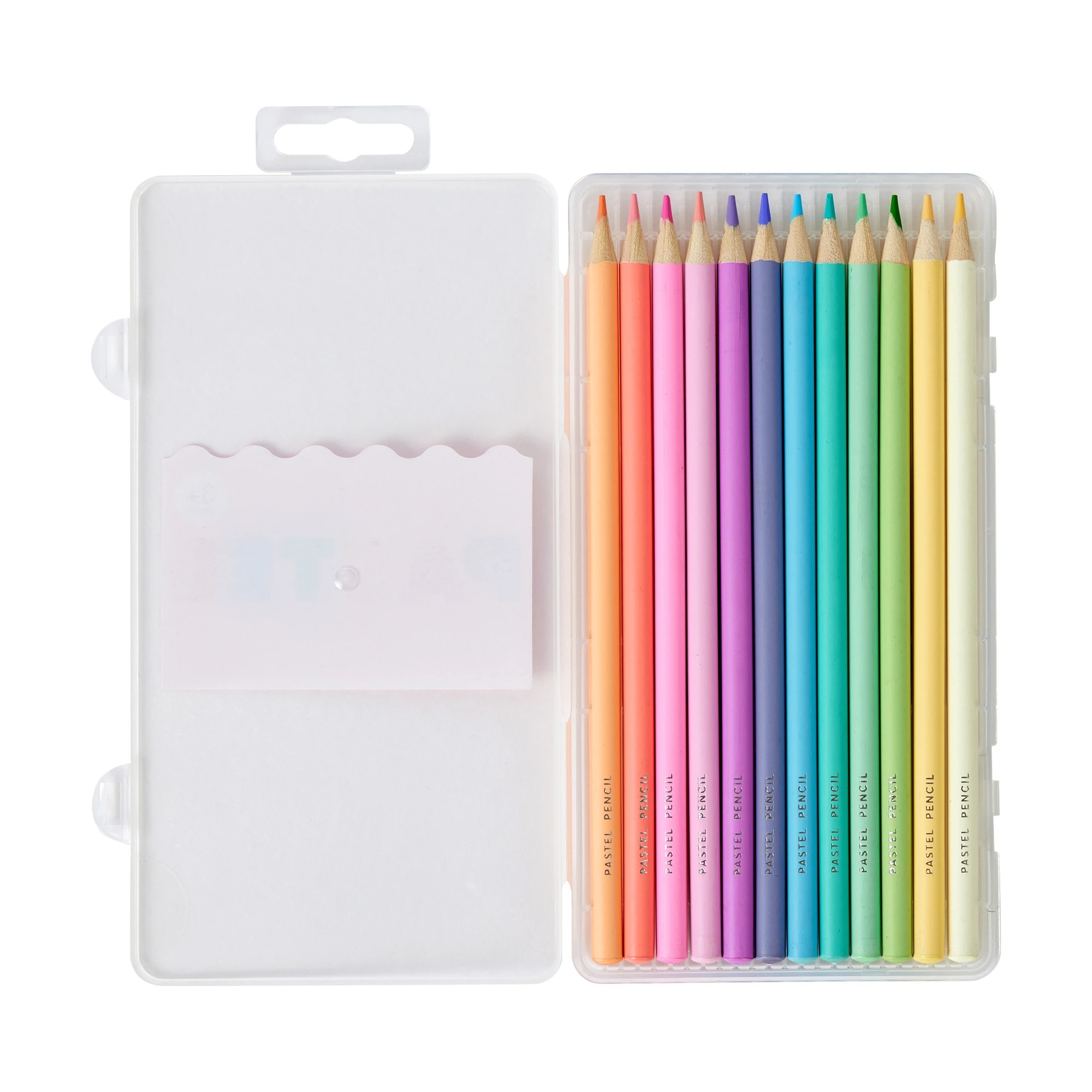 2 12 Pack Pastel Coloured Pencils, 2 of 5