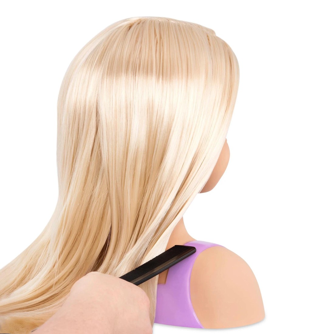 8 Our Generation Styling Head - Trista - Purple, 8 of 10