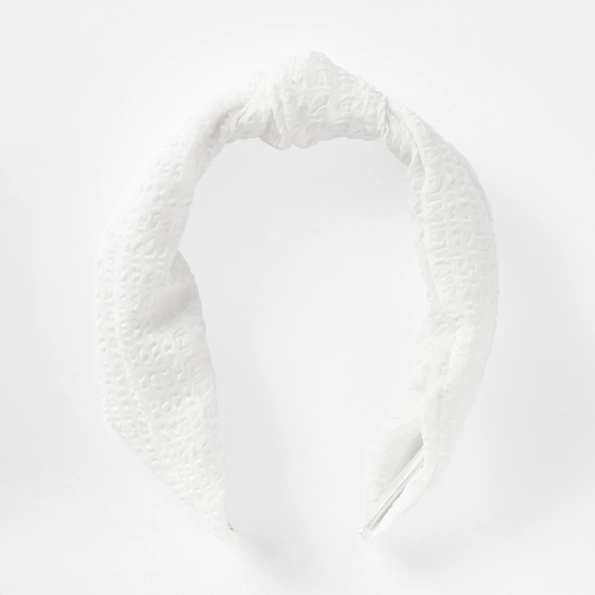 4 Knot Headband - White, 4 of 5