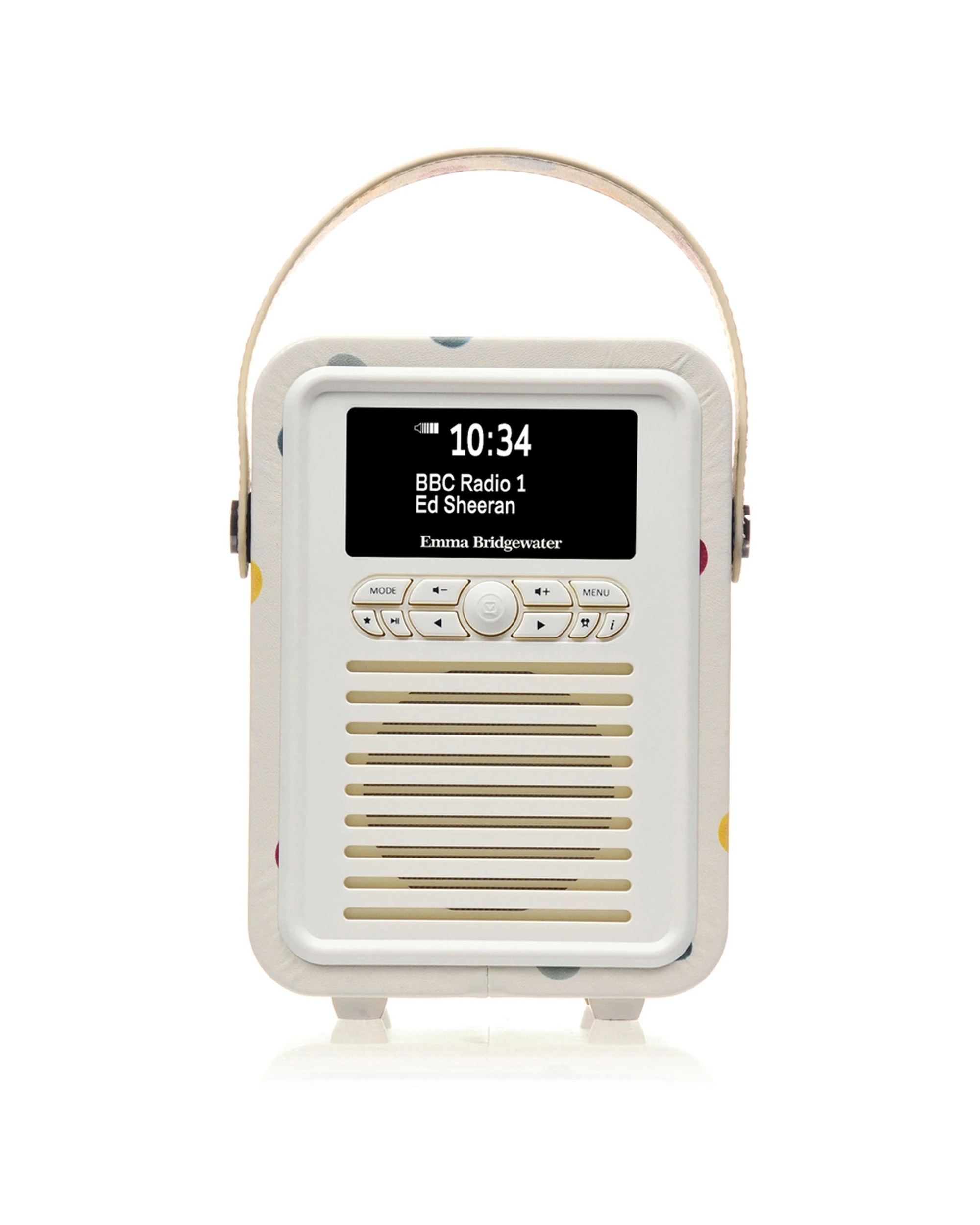 2 VQ Retro Mini Dab+ Digital Fm Radio/Bluetooth Speaker Emma Bridgewater Polka Dot - Beige, 2 of 4