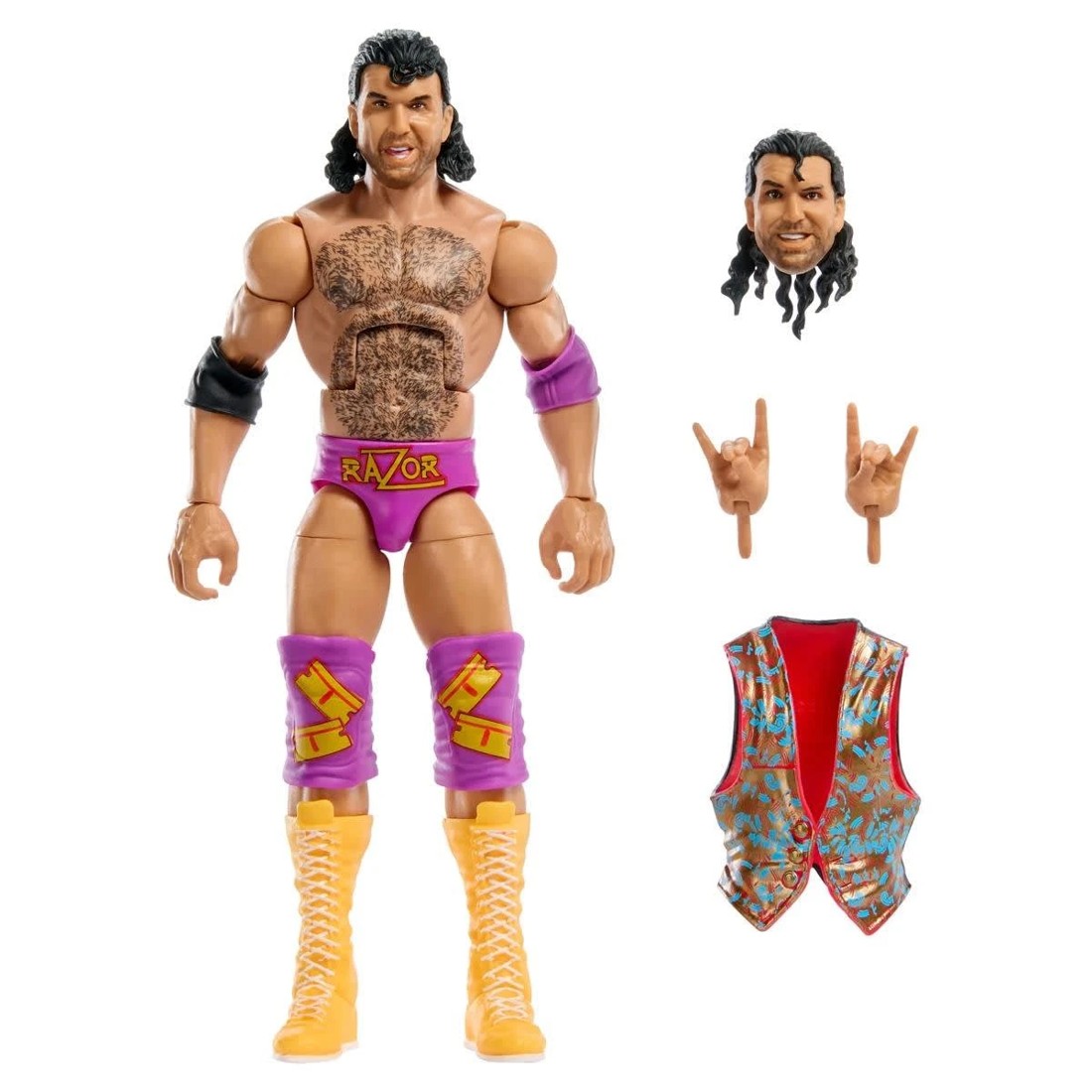 3 WWE Elite Collection Legends Series 28 Figure - Assorted, 3 of 6