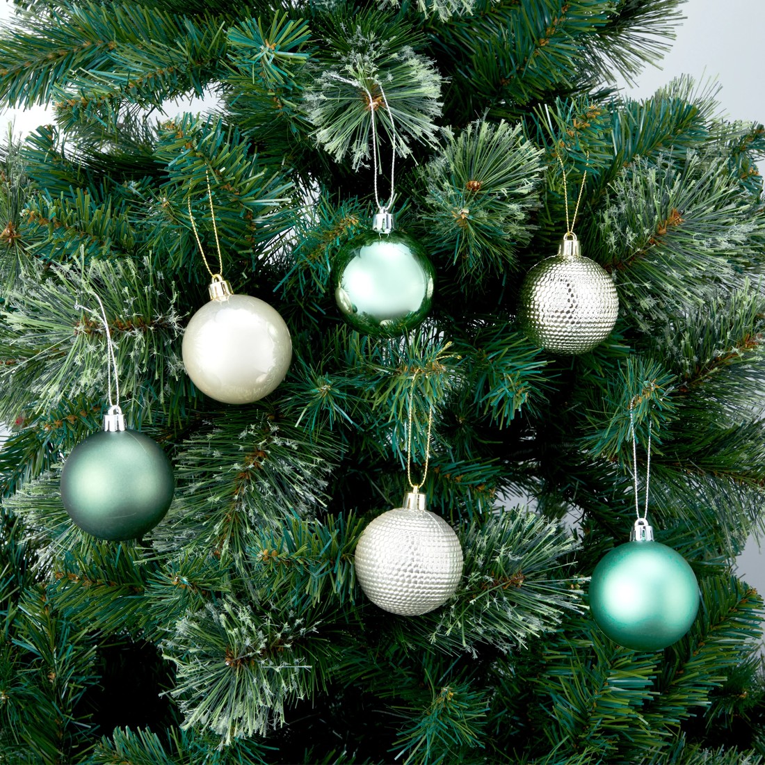 9 47 Pack 6cm Natural Baubles, 9 of 10