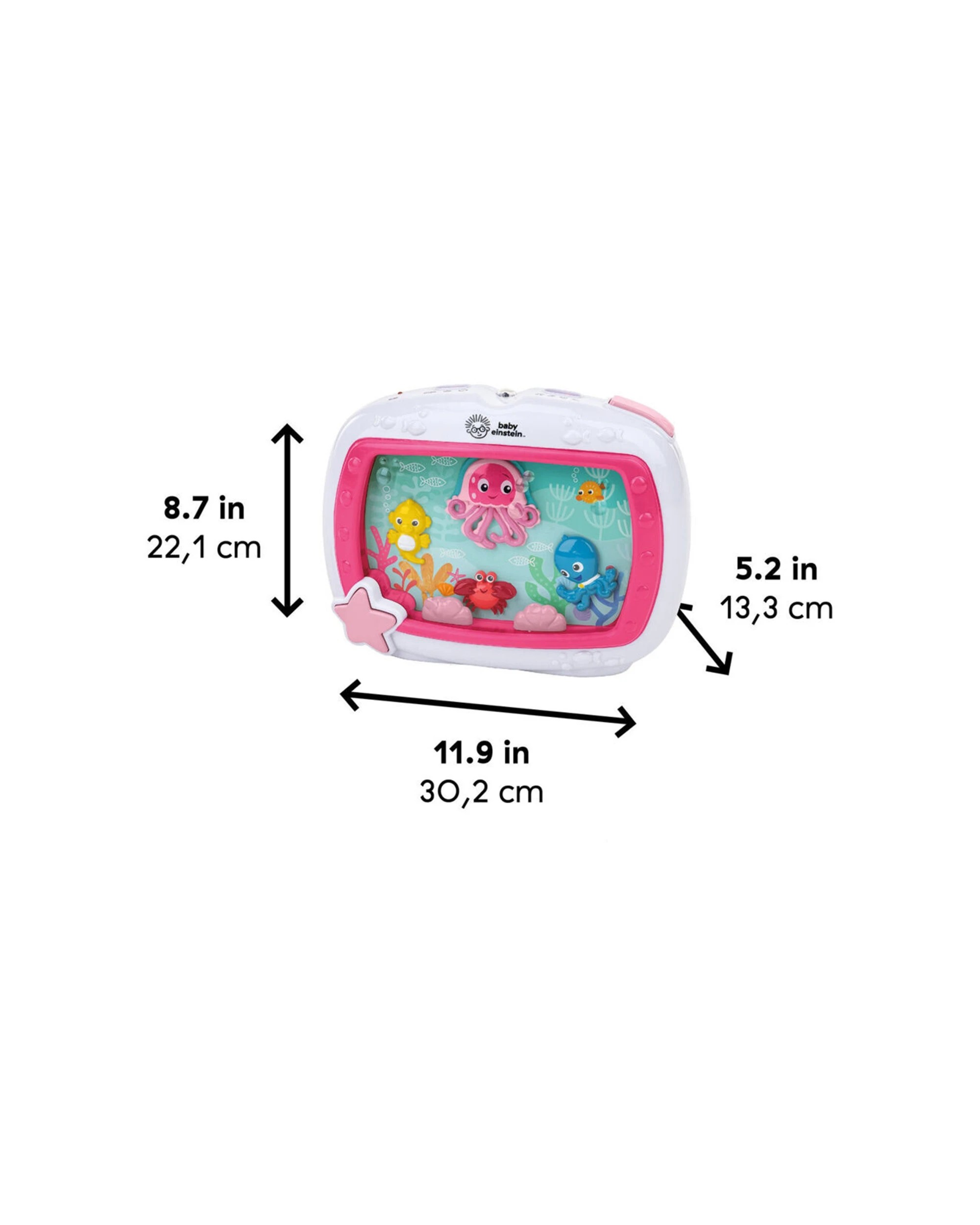 2 Baby Einstein Sea Dreams Soother White Noise Machine Remote Control 0 Months - Pink, 2 of 6
