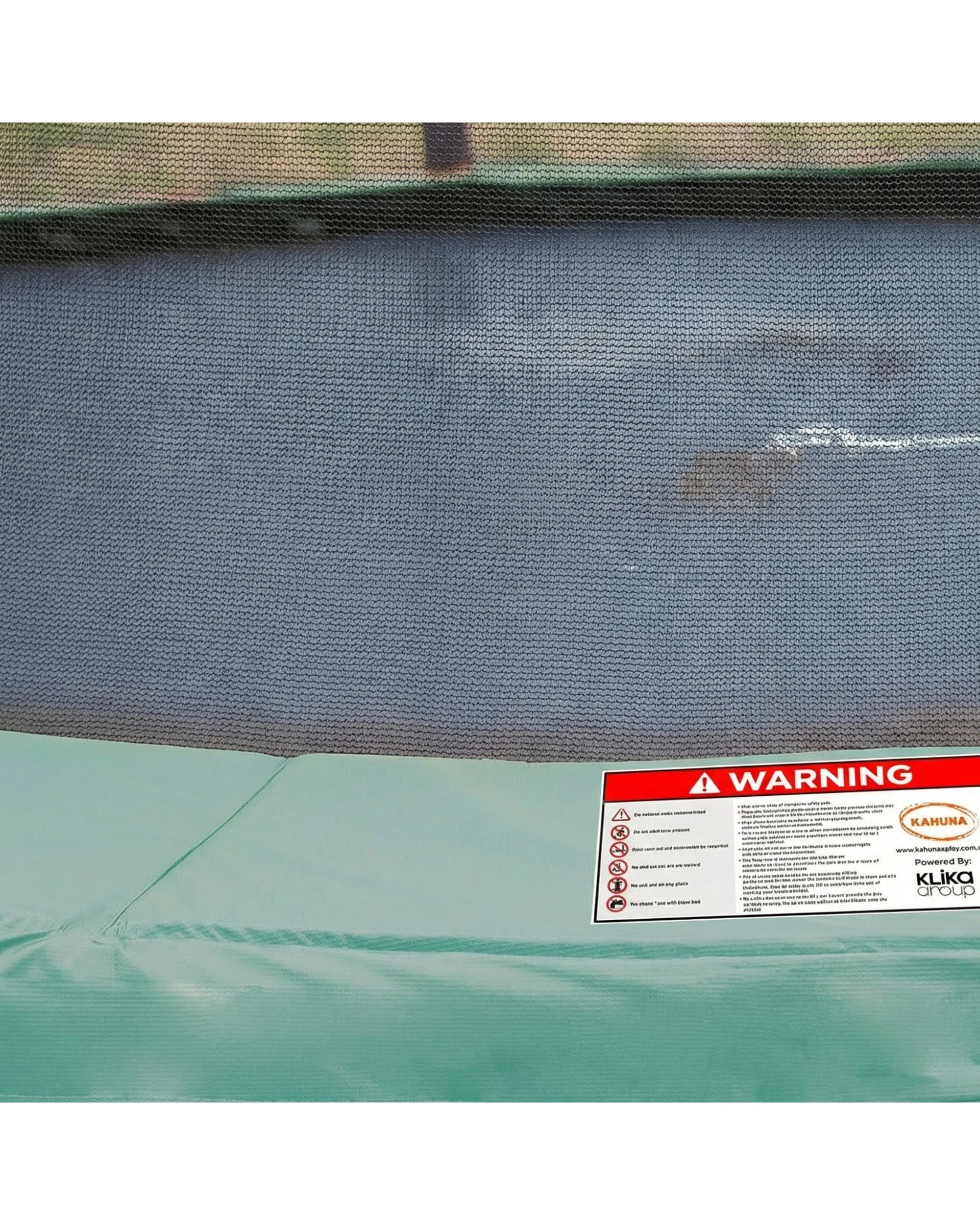 3 Kahuna 12ft Trampoline with Roof in Green, 3 of 5