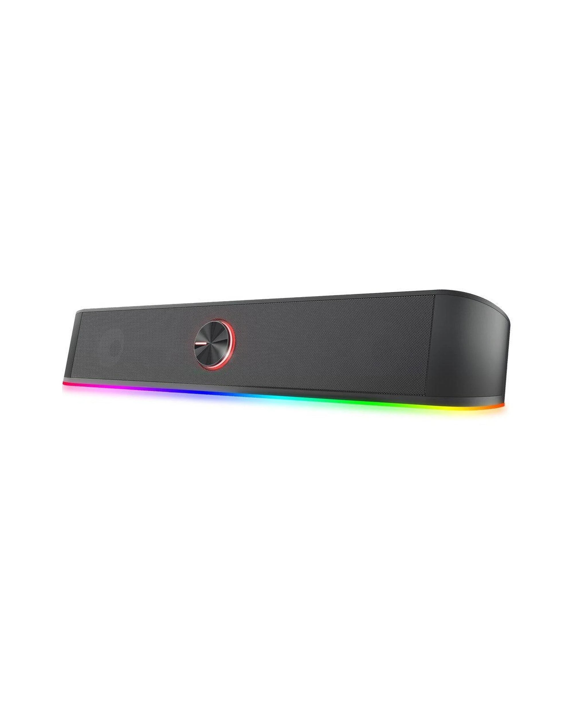3 Redragon GS560 Adiemus RGB Enhanced Bass Sound Bar Speaker - Black, 3 of 7